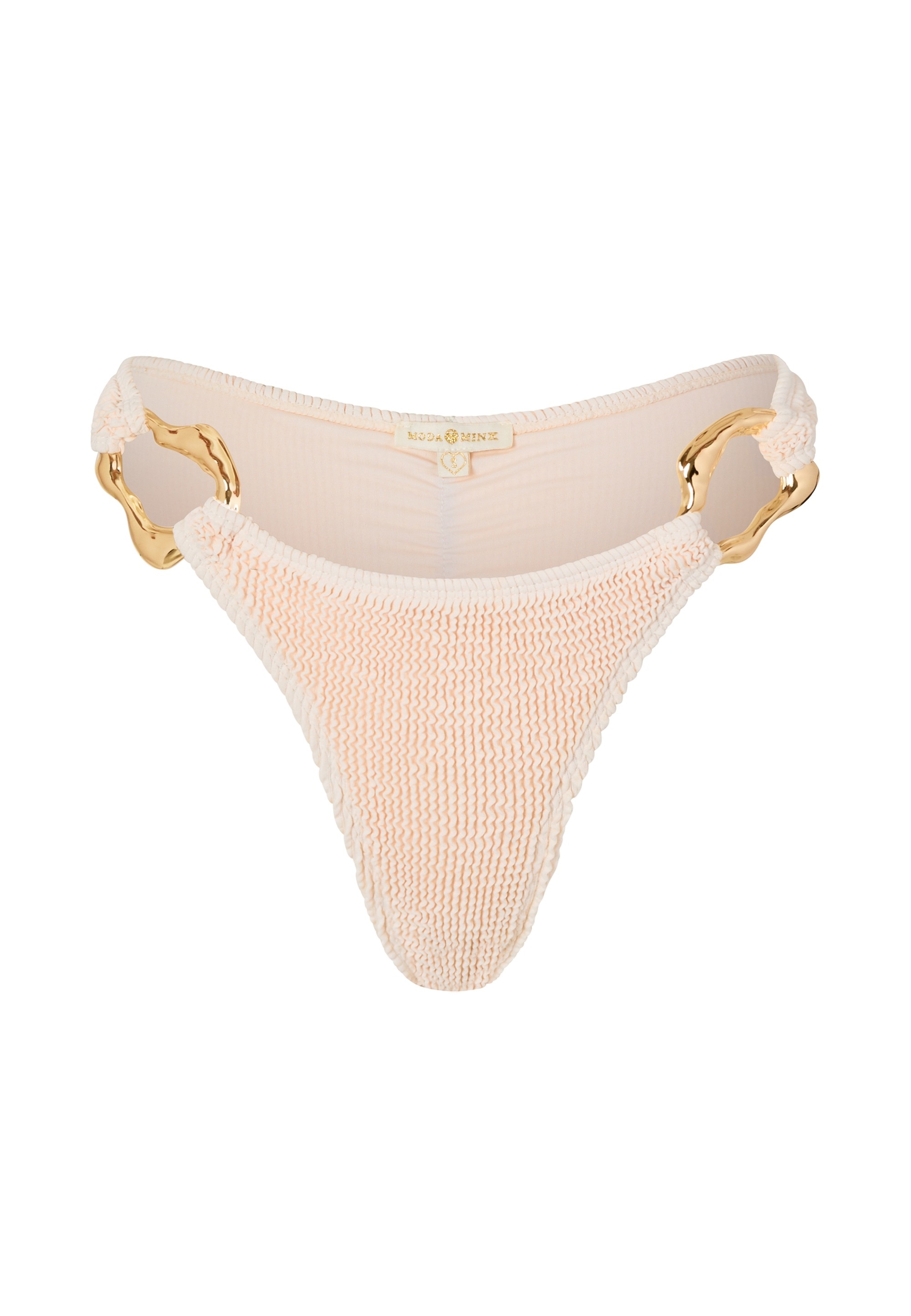 Moda Minx Bikini-Hose, (1 St.), mit strukturiertem Scrunch-Material