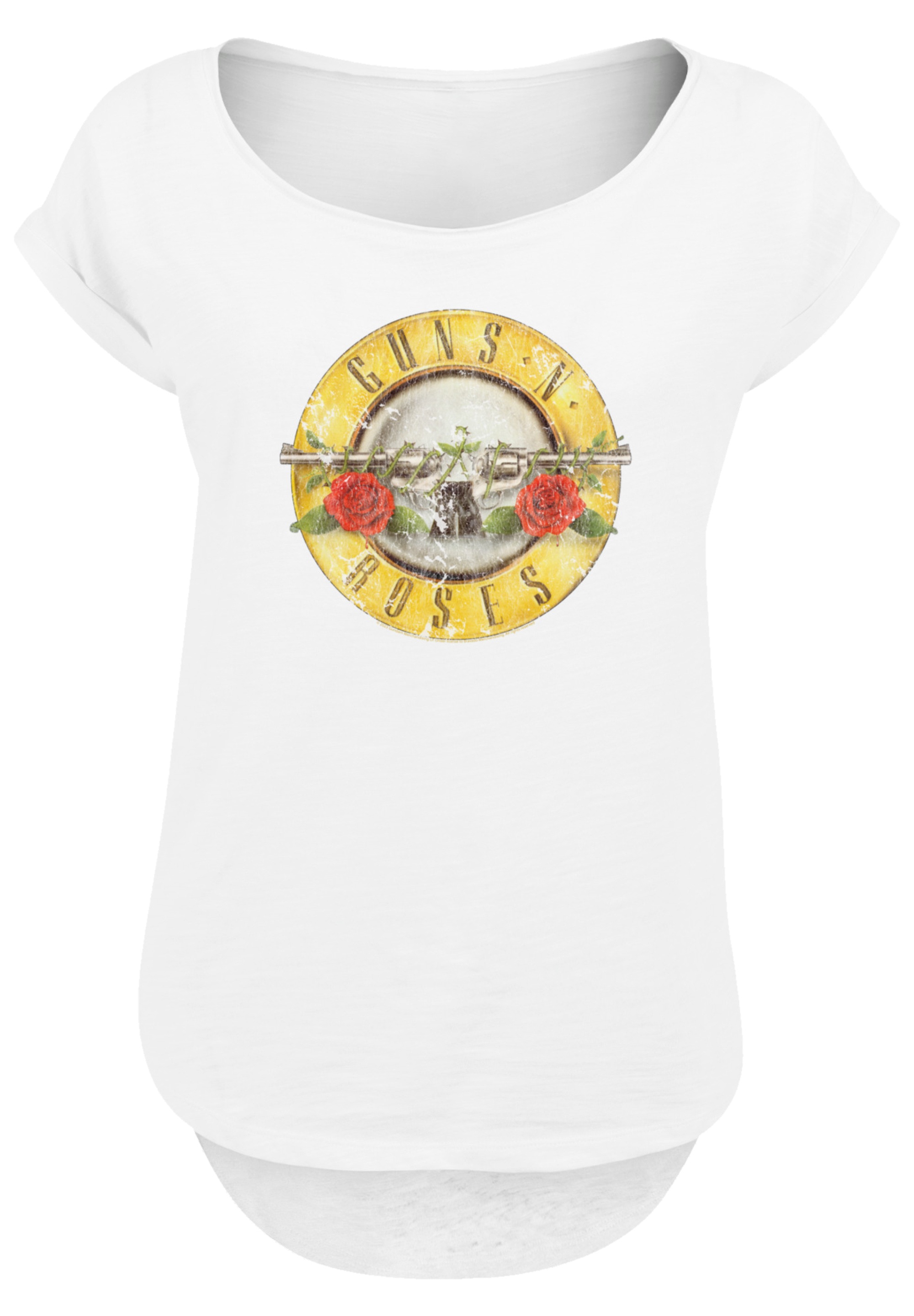 F4NT4STIC T-Shirt »Guns 'n' Roses Vintage Logo Rock Music Band«, Premium Qualität