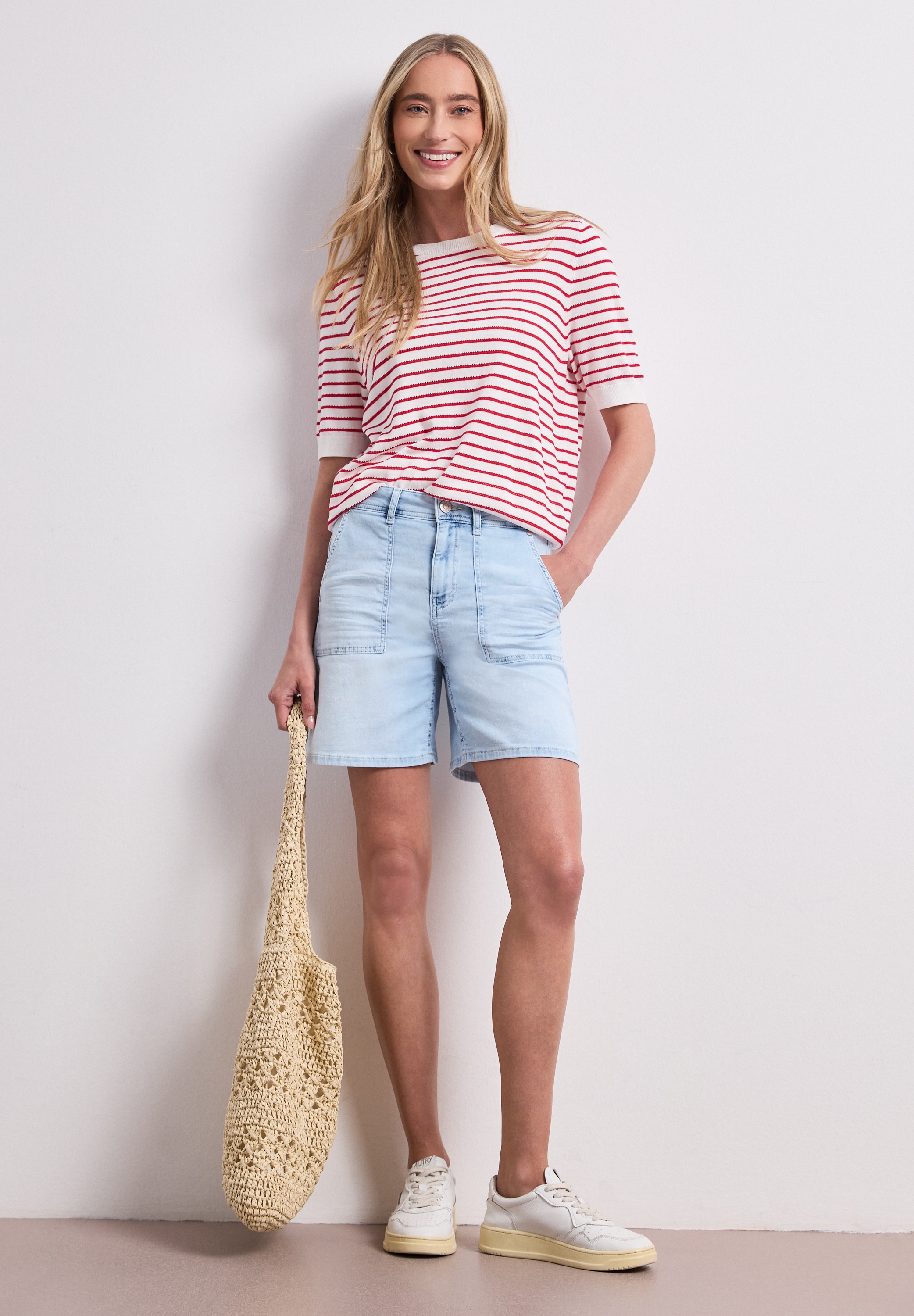 STREET ONE Shorts »Style Lea«  Sommer-Jeans-Shorts mit Stretch
