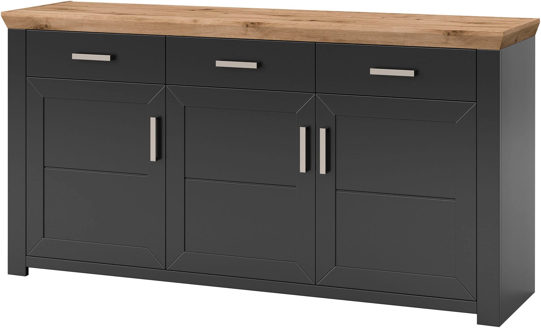 set one by Musterring Sideboard "York", Typ 52, in 3 Farbvarianten, Landhau günstig online kaufen