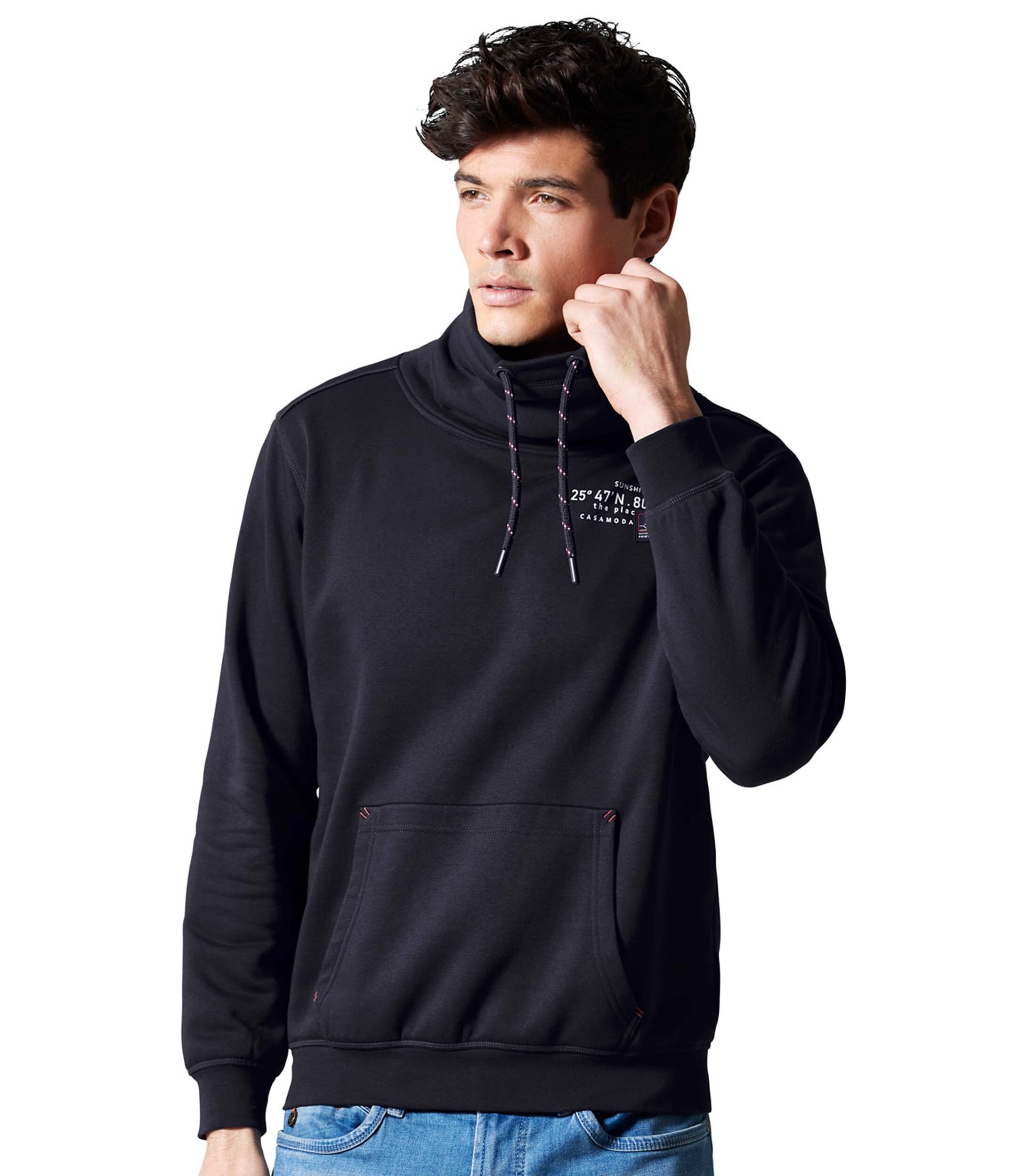 CASAMODA Sweatshirt "CASAMODA Sweatshirt uni" günstig online kaufen