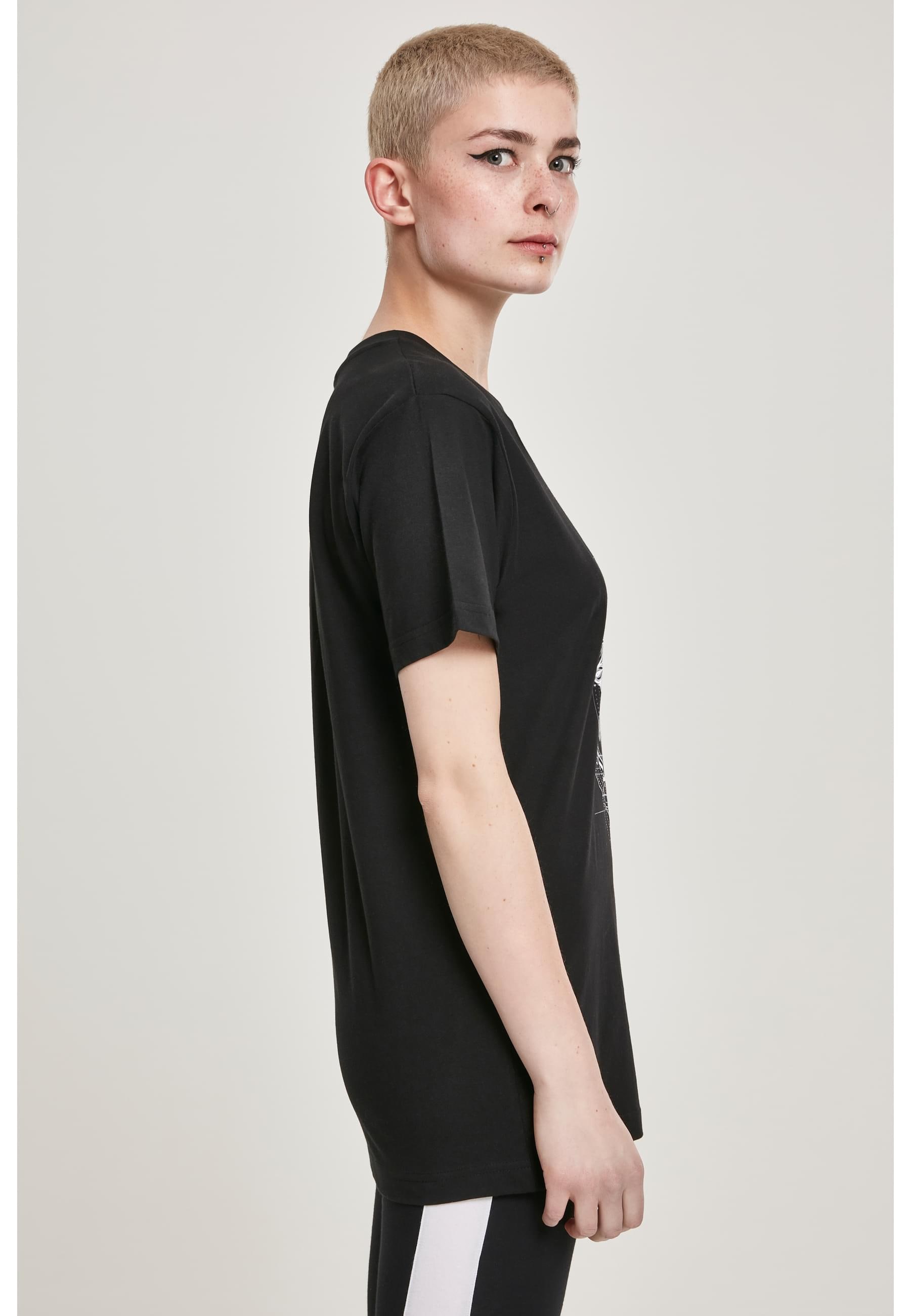 MisterTee Kurzarmshirt »MisterTee Damen Ladies Moth Tee«, (1 tlg.)