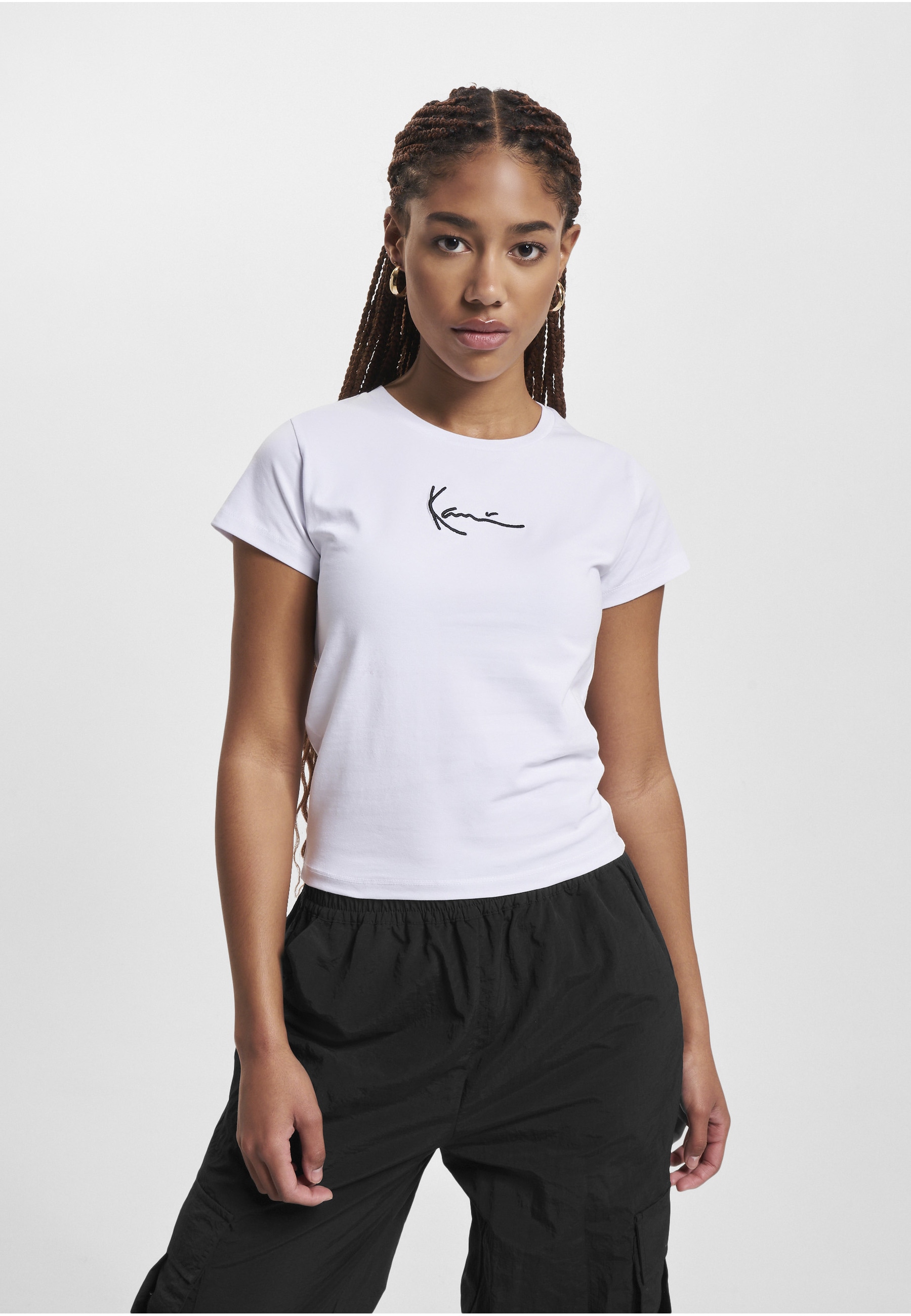 Karl Kani T-Shirt »Karl Kani Damen Small Signature 3-Pack Essential Tight Tee« 1 Stk.