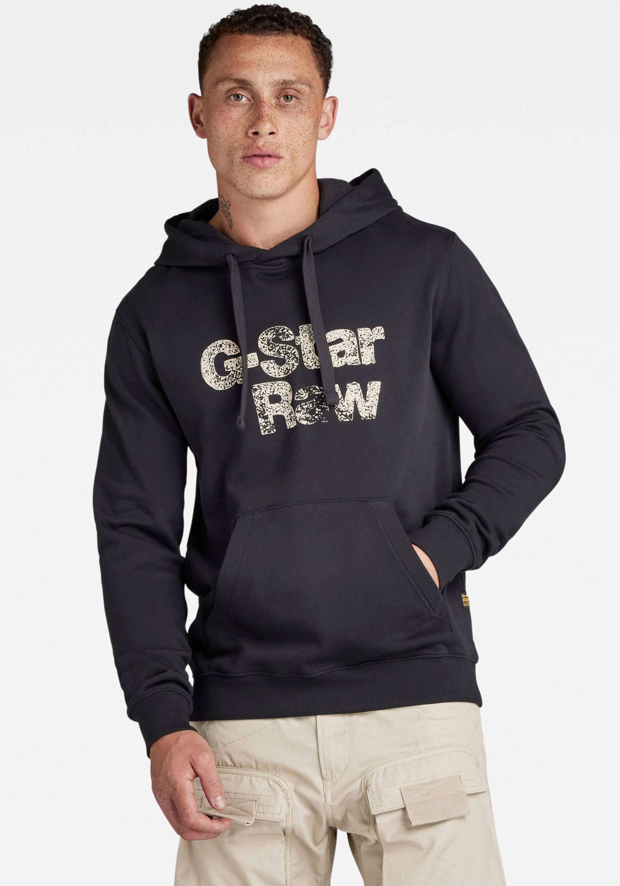G-Star RAW Kapuzensweatshirt »Painted GR HDD« ▷ kaufen | BAUR
