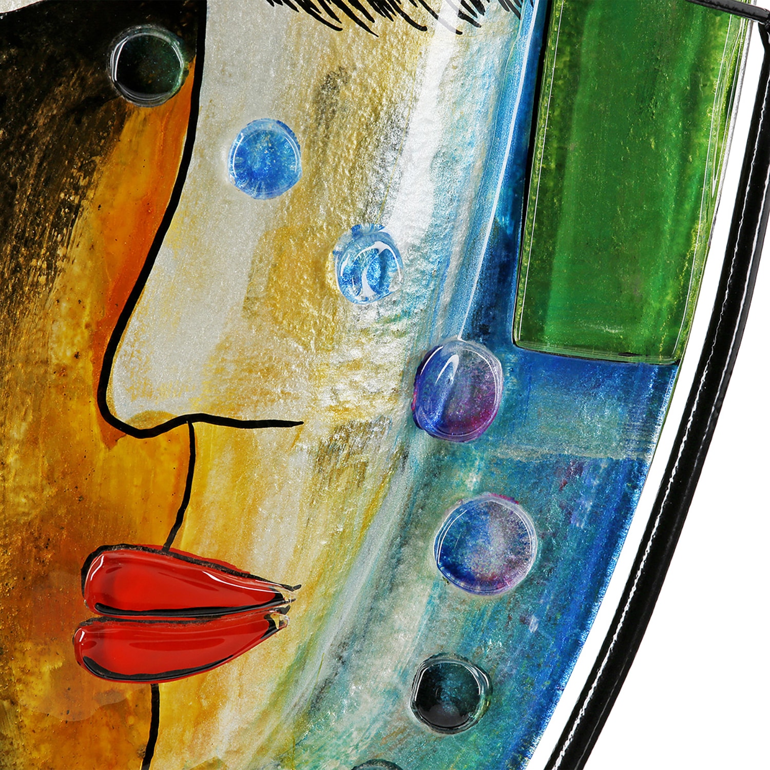 Casablanca by Gilde Bodenvase »Gesichtsvase Veronique, H.49 cm«, (1 St.)