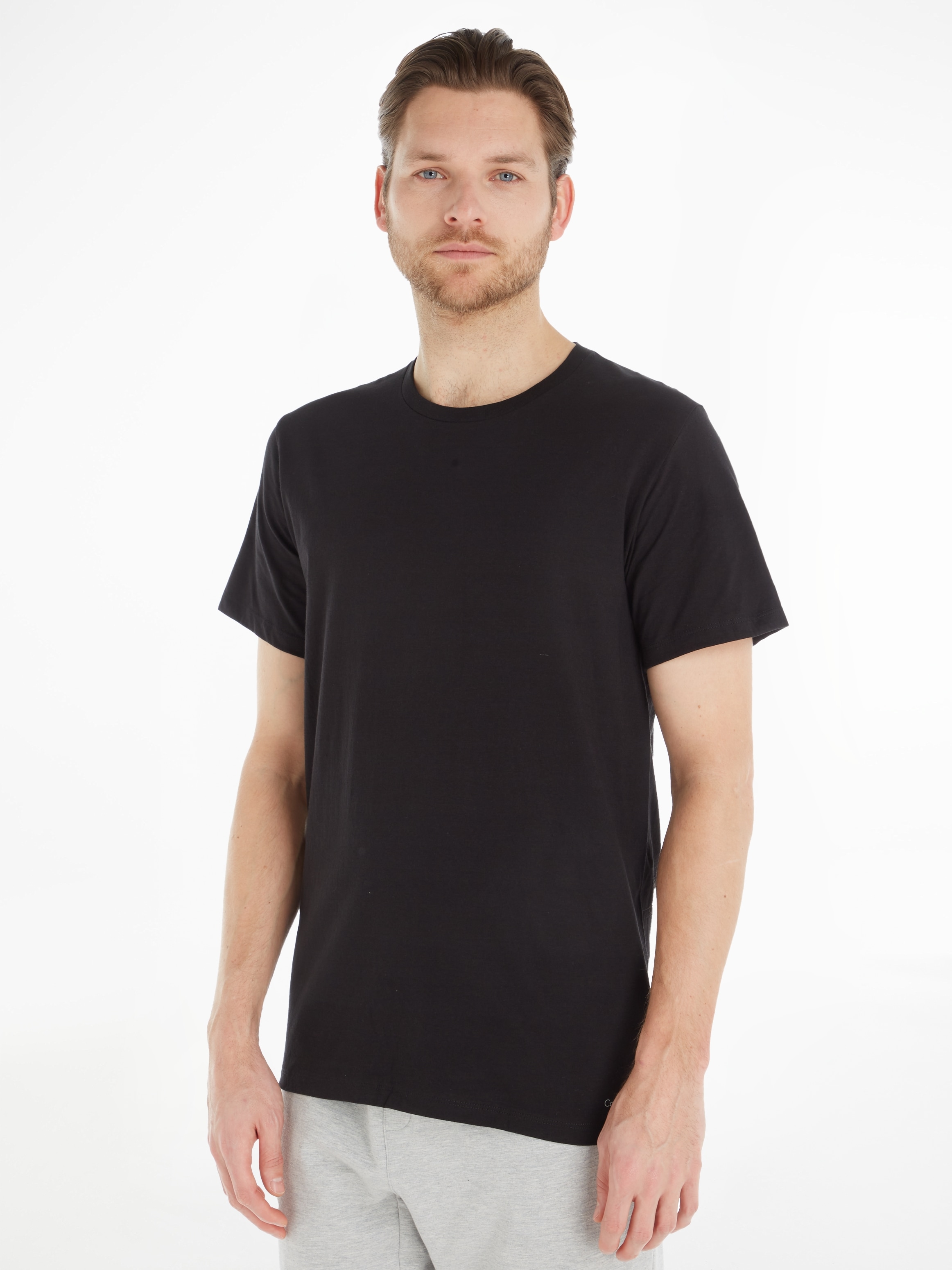 Calvin Klein 3-er Set T-Shirt Schwarz günstig online kaufen