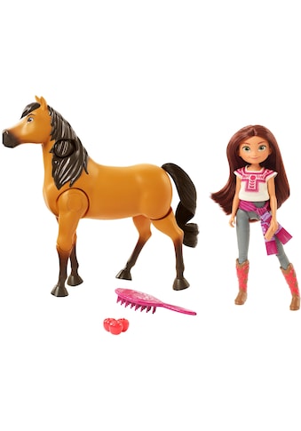 Mattel® Anziehpuppe »Spirit, Lucky mit laufendem Spirit Pferd«, Reitabenteuer-Set kaufen