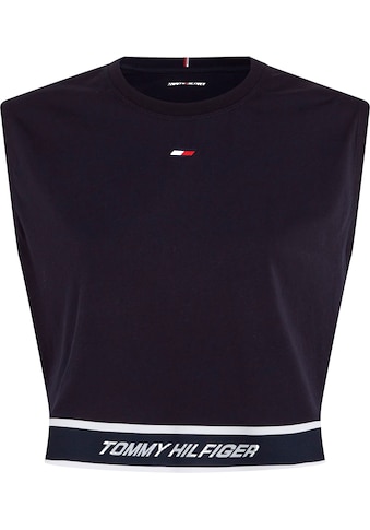 TOMMY HILFIGER Sport Marškinėliai »RELAXED TAPE C-NK TANK« ...