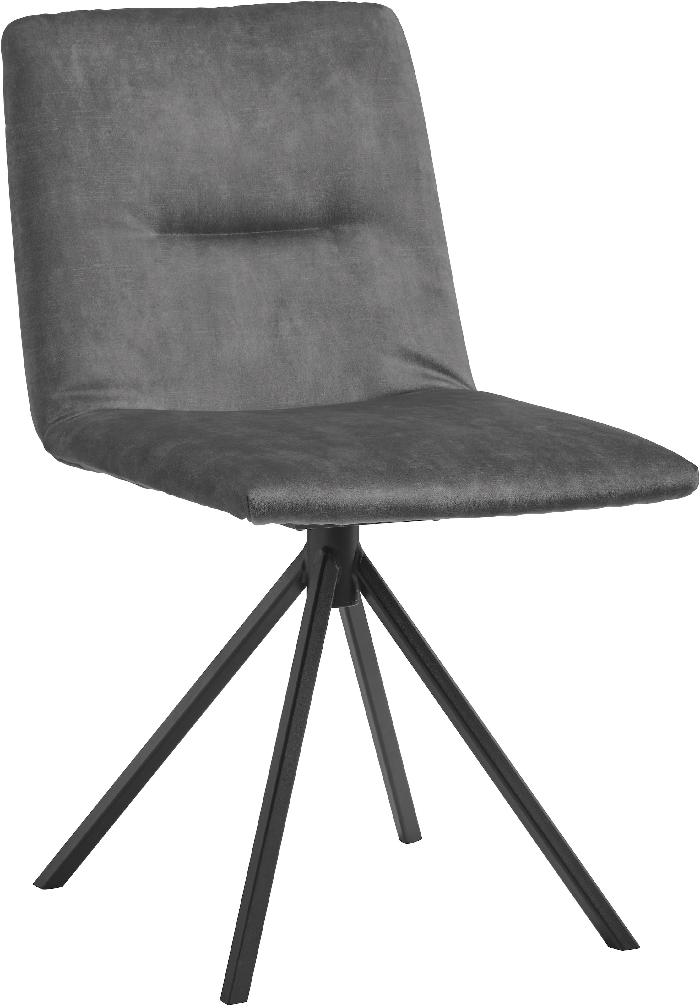 Musterring Polsterstuhl "JustB SP500" () 1 Stk.ohne Armlehne, wahlweise mit Drehfunktion, Stativgestell in schwarz