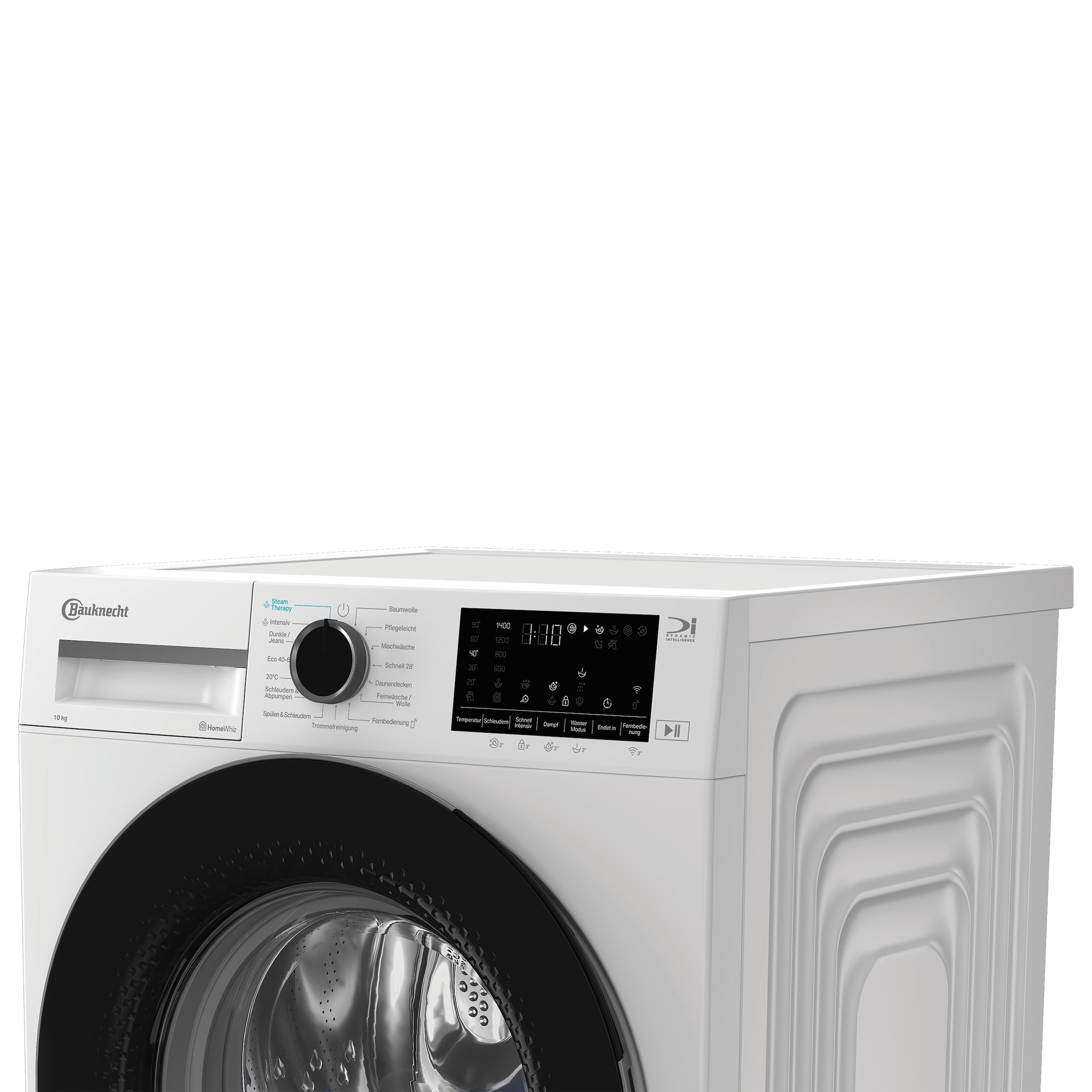BAUKNECHT Waschmaschine »B W 10A30 BS« 10 kg 1400 U/min Adaptive Wash – Intelligente Anpassung für perfekte Waschergebnisse