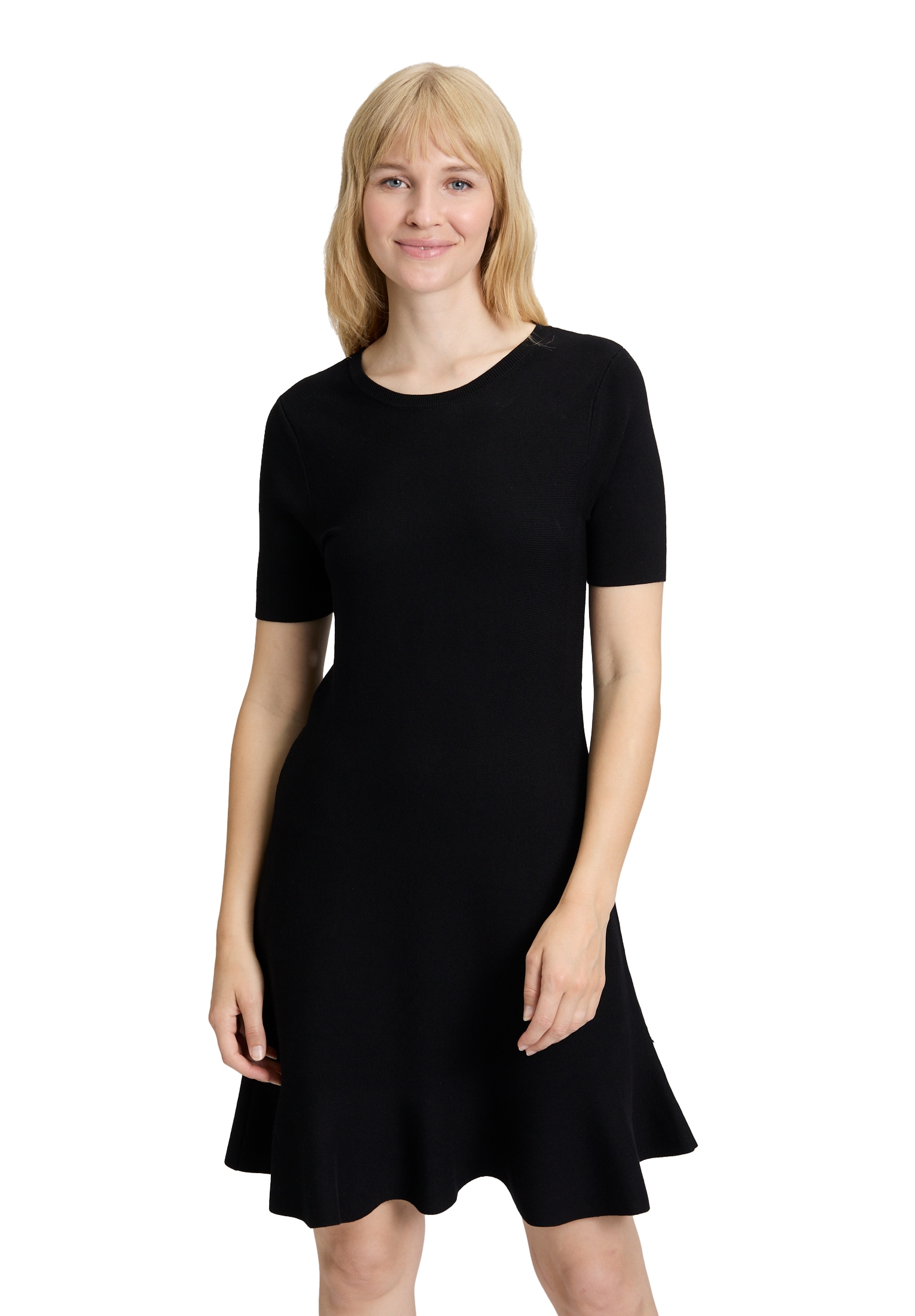 Vera Mont Strickkleid "Vera Mont Damen Strickkleid mit Rundhalsausschnitt" günstig online kaufen