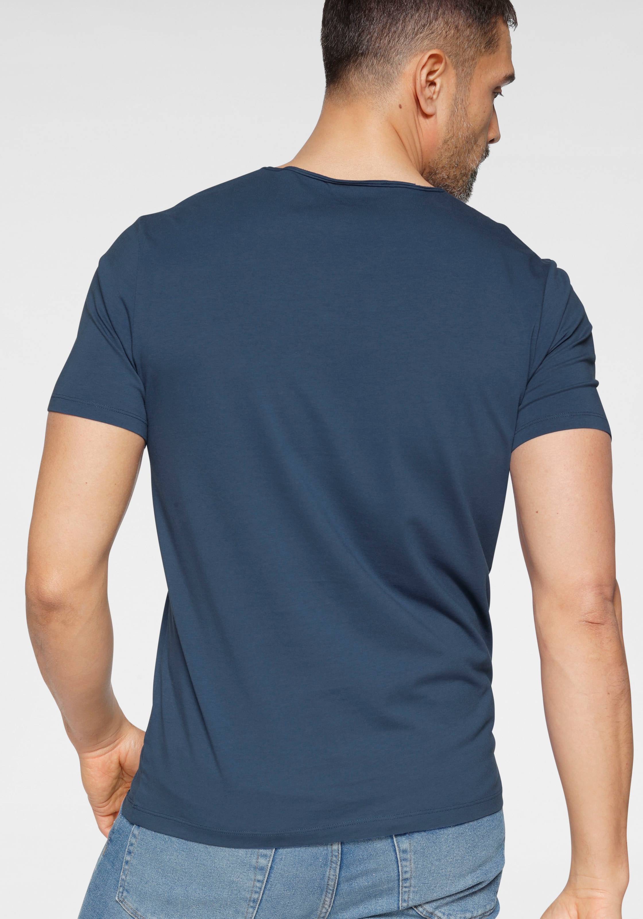 body fit«, Five feinem | OLYMP BAUR »Level für aus ▷ T-Shirt Jersey