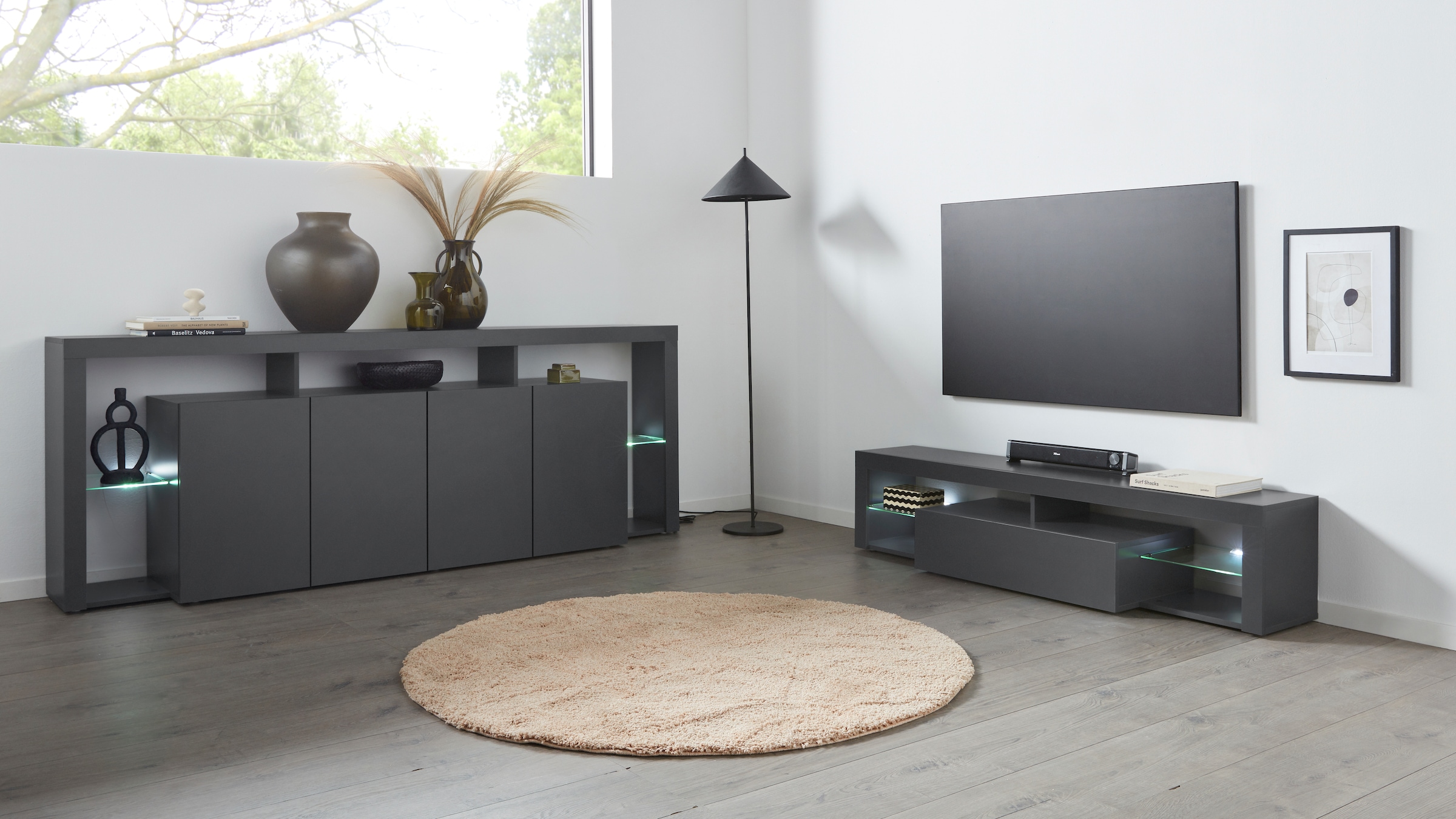 INOSIGN Sideboard »Essential«, Breite ca. 220 cm