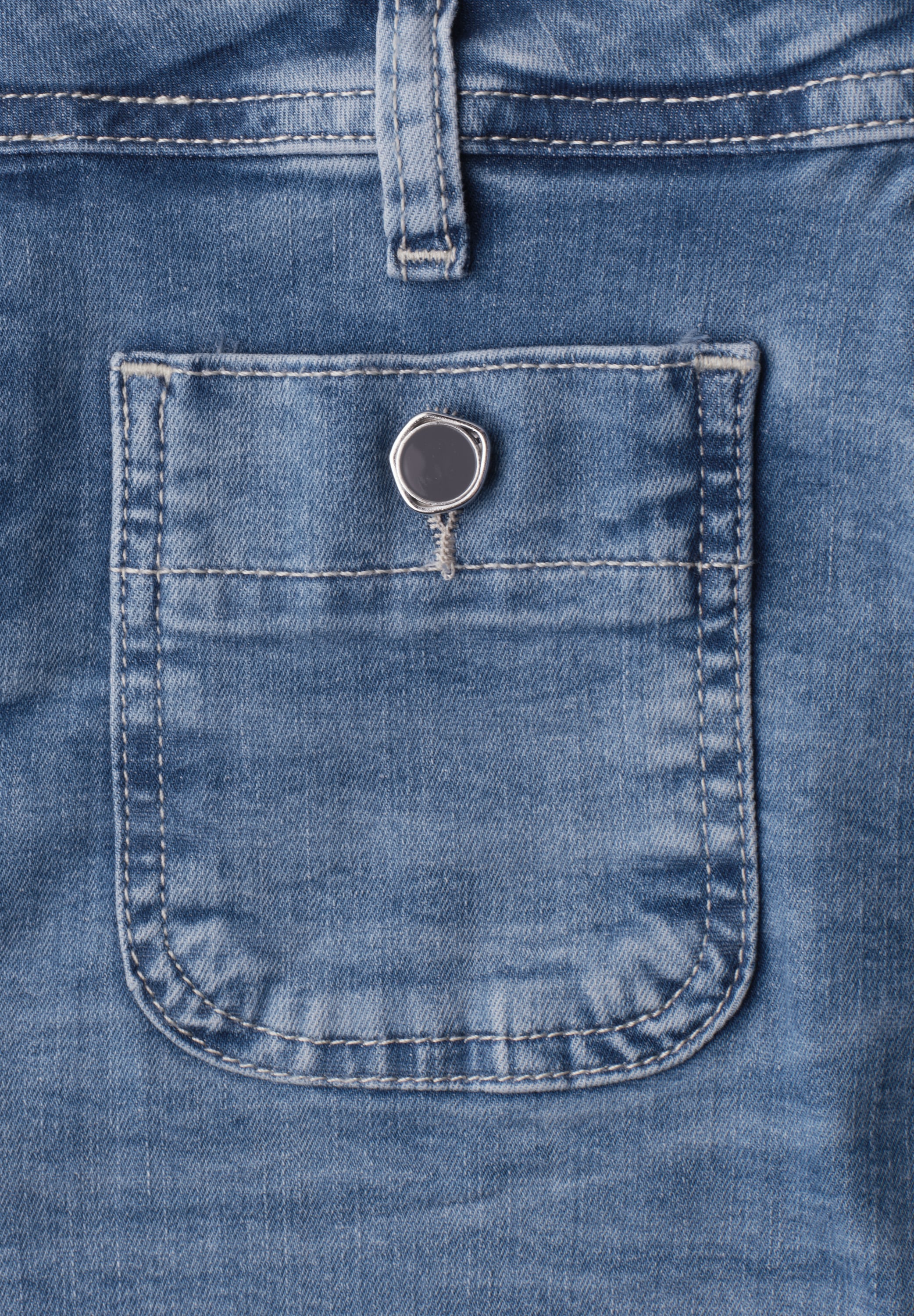 STREET ONE Slim-fit-Jeans aus Baumwolle mit Stretchanteil