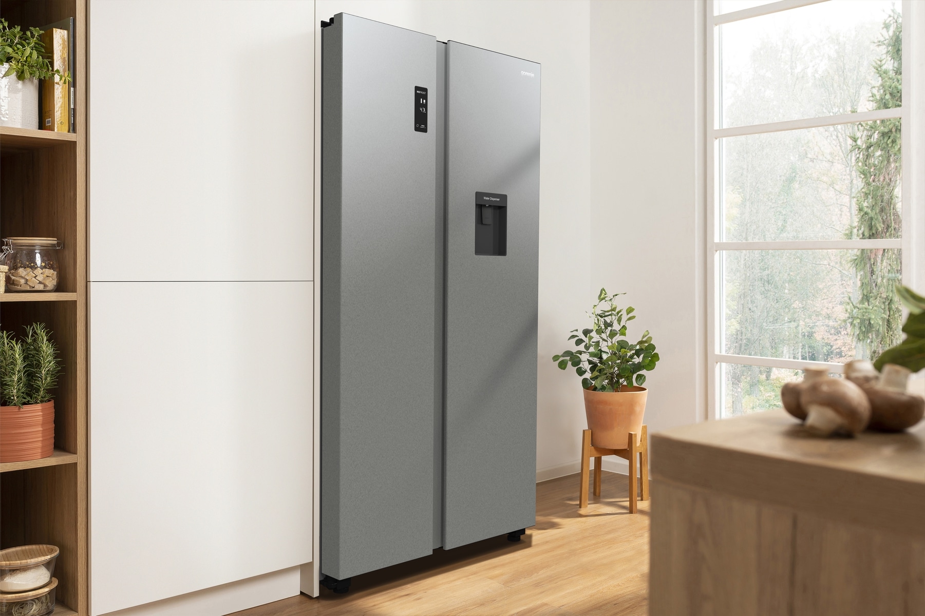 GORENJE Side-by-Side »NRR 9185 EAXLWD«, Wasserspender