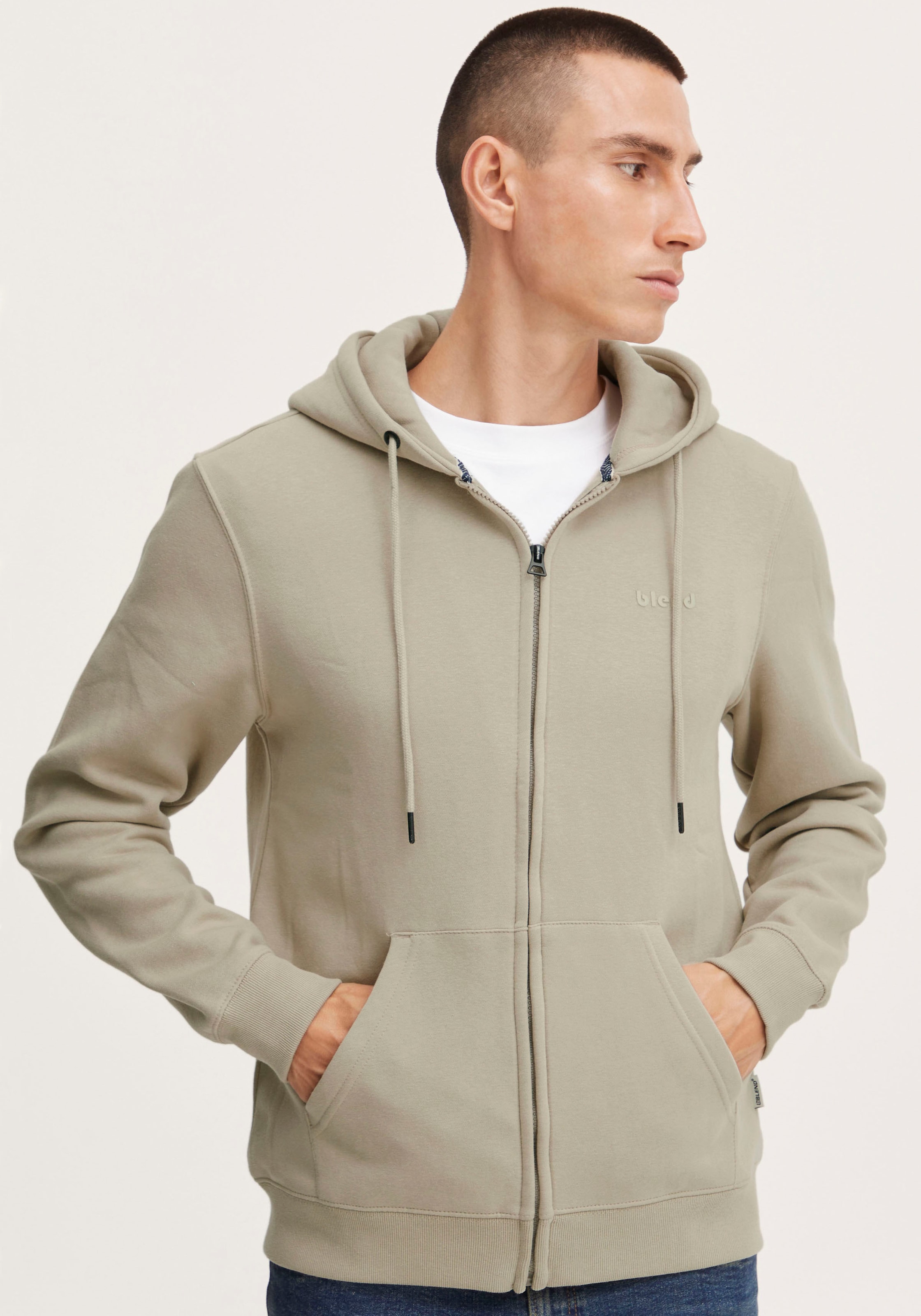 Blend Sweatjacke "BL Sweatjacke BHDownton Zipthrough"