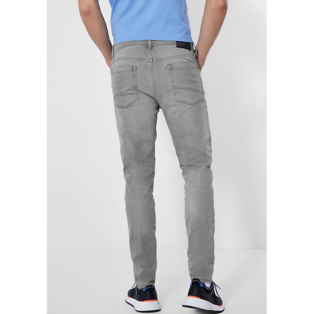 STREET ONE MEN Slim-fit-Jeans, in grauer Waschung | BAUR