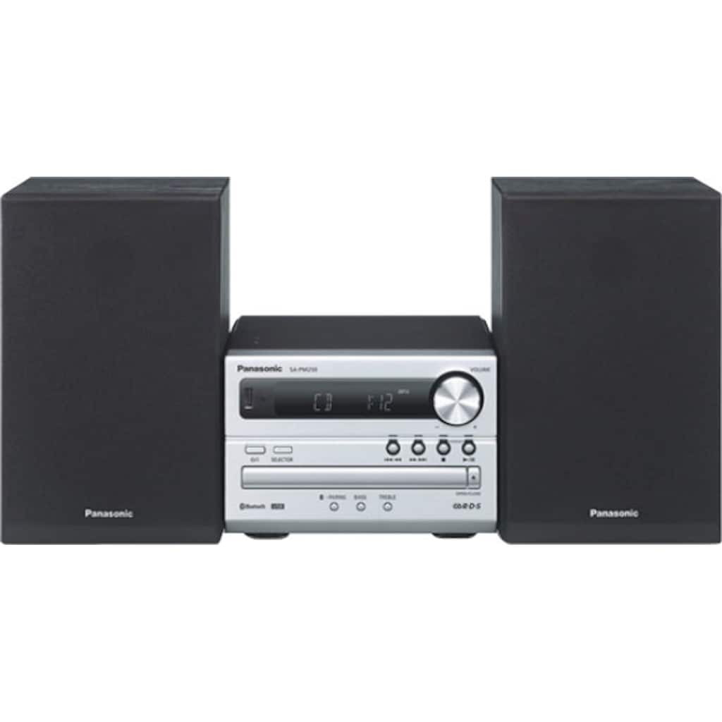 Panasonic Microanlage »SC-PM250«, (Bluetooth FM-Tuner-Automatische Senderverfolgung 20 W)