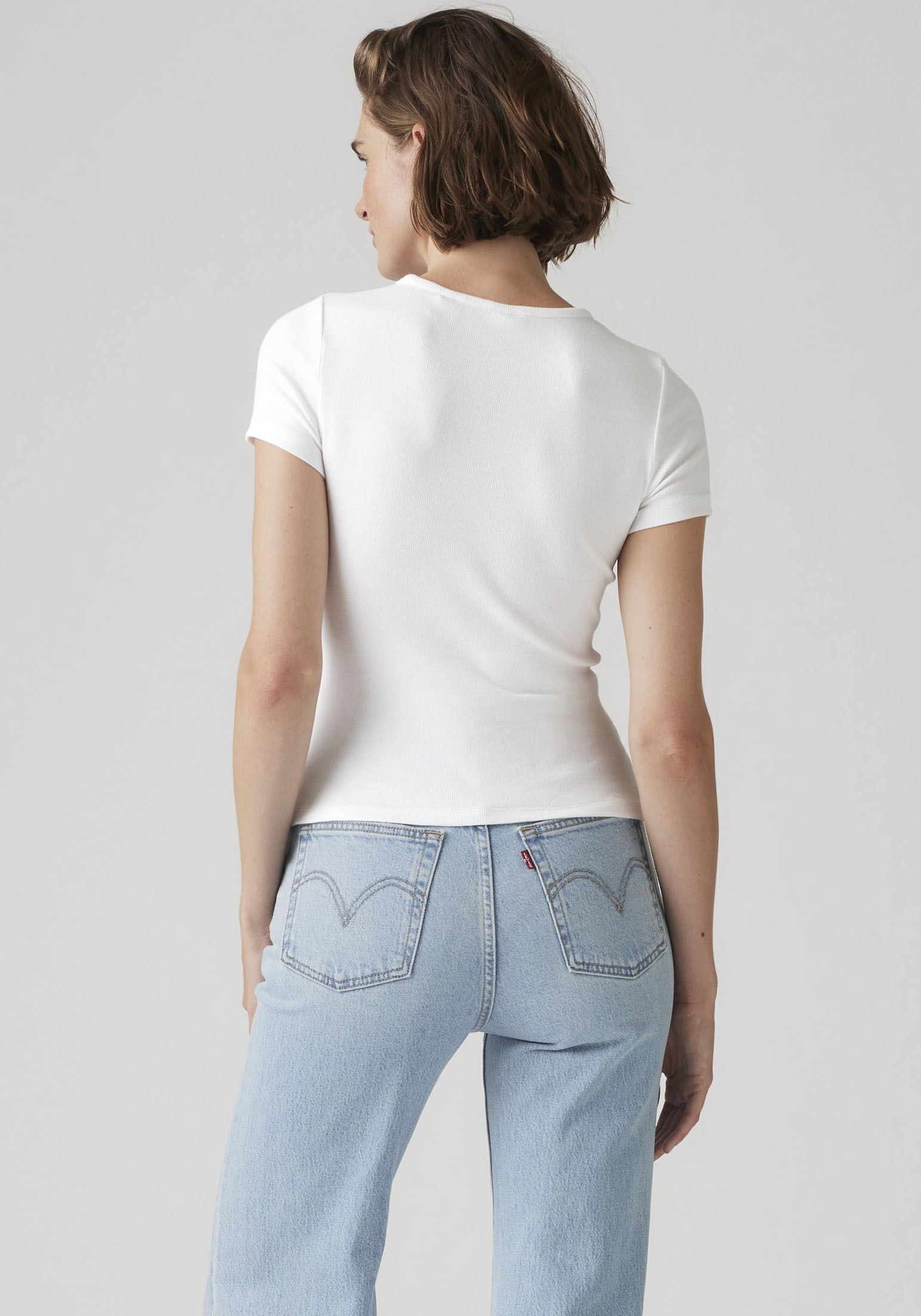 Levi's® T-Shirt »HAYES TEE« Feinripp- Qualität
