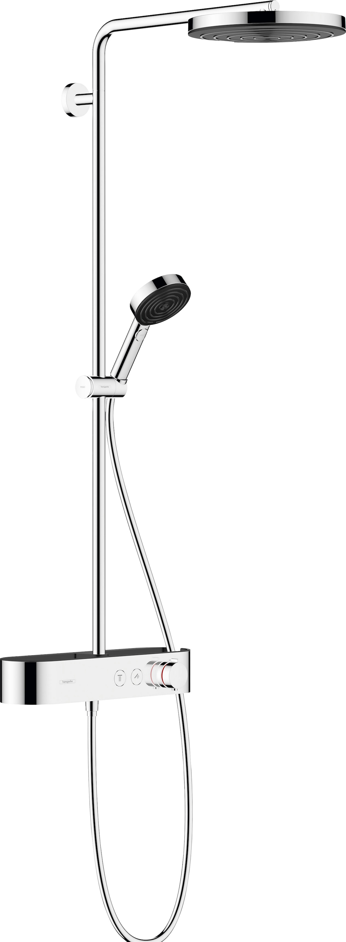 Duschsystem »Pulsify S«, (Komplett-Set), 26cm, mit ShowerTablet Select 400, chrom