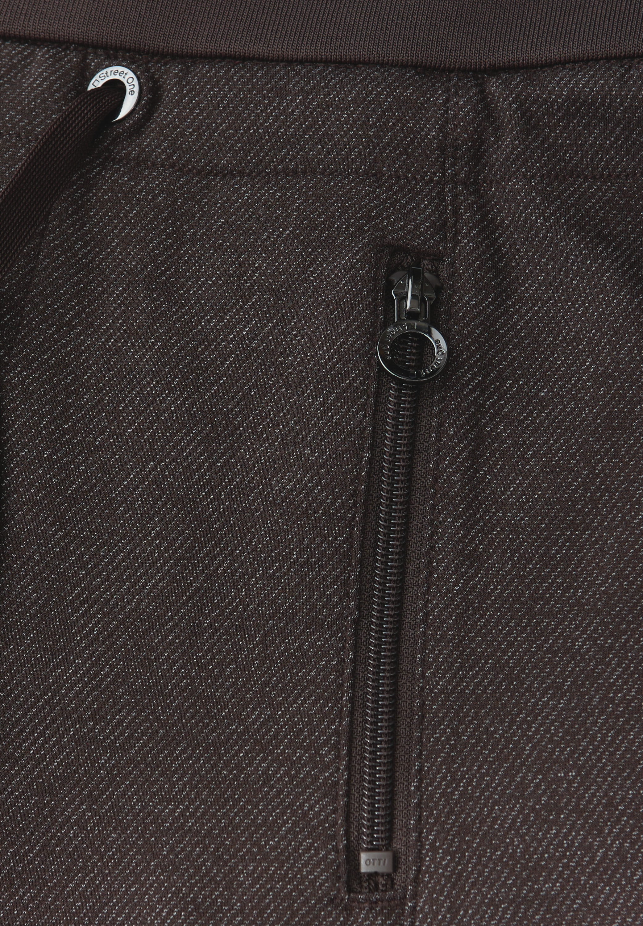 STREET ONE Stoffhose  Elastikbund mit Tunnelzug