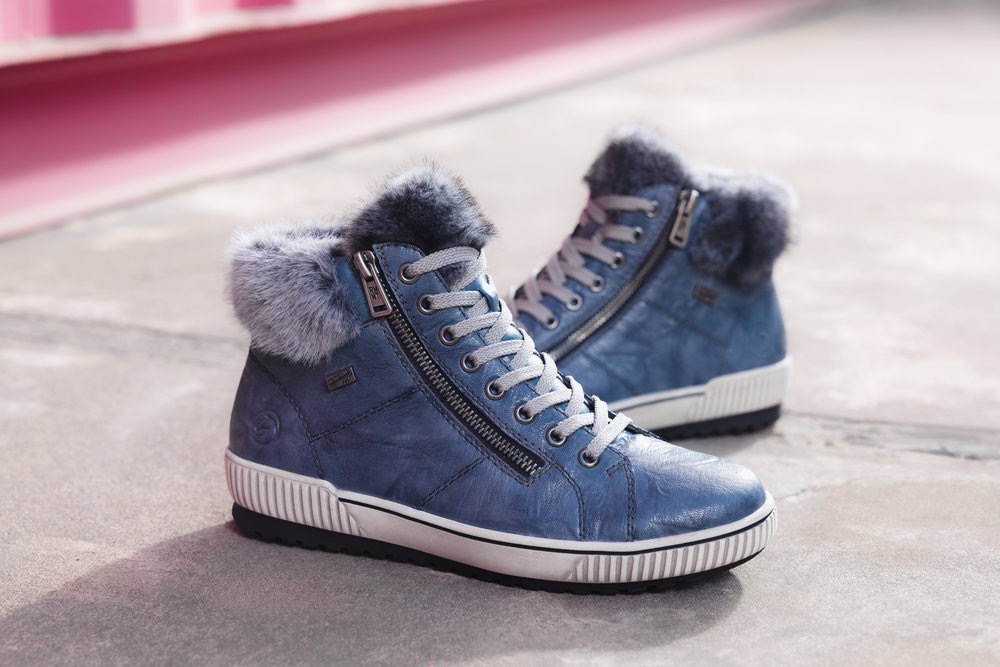 Remonte Winterboots, Plateau, Outdoorschuh Schnürboots mit wasserabweisender TEX-Membran