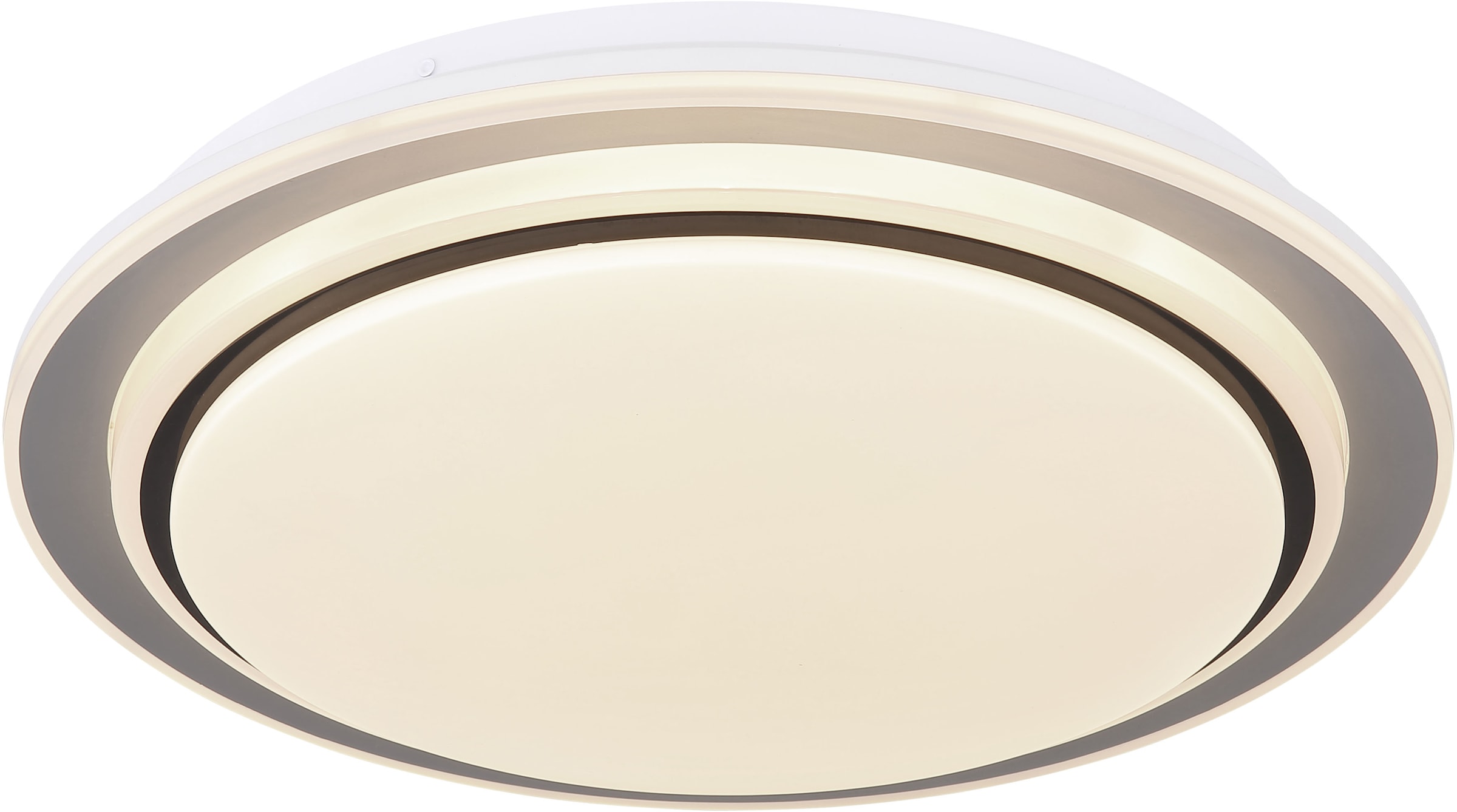 GLOBO LIGHTING LED Deckenleuchte »FOPPA«, Leuchtmittel LED-Modul | LED fest integriert, Deckenlampe/rund/Wohnzimmer/Schlafzimmer/elegant/rot-grün-blau