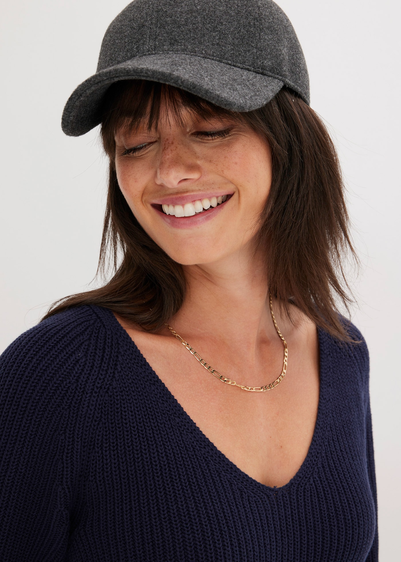 bonprix Strickpullover »Gerippter Pullover aus reiner Baumwolle« aus reiner Baumwolle