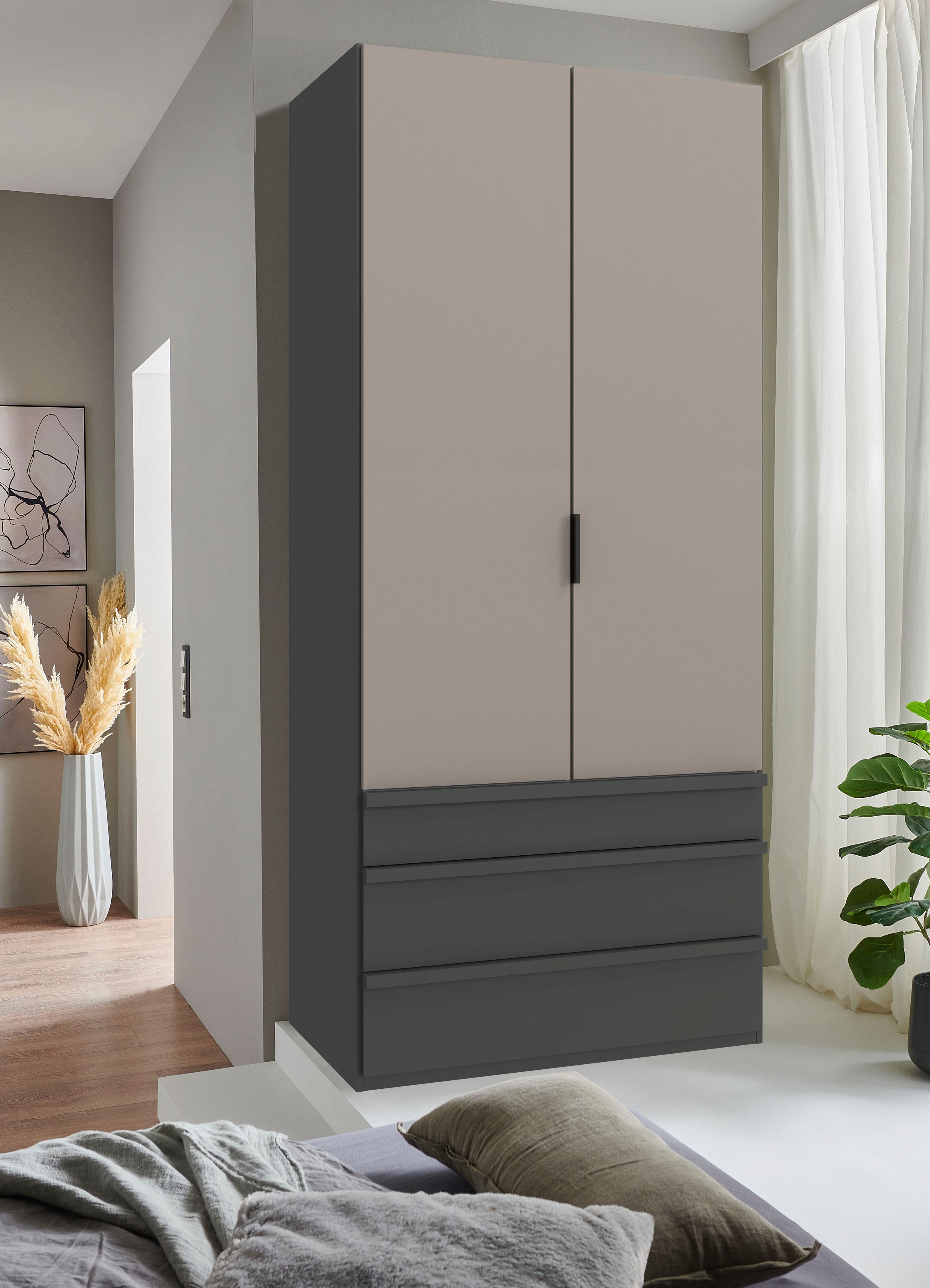 Wimex Falttürenschrank "Oxford by fresh to go, in der Breite 100cm, in 2 Hö günstig online kaufen