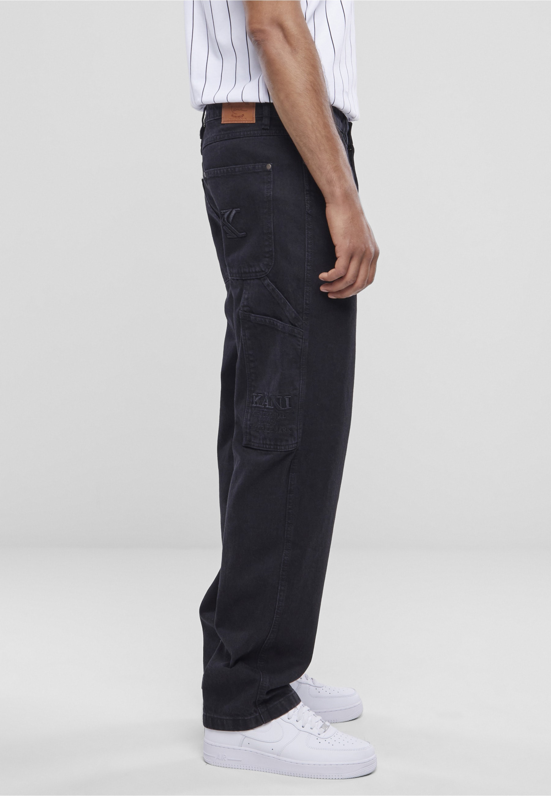 Karl Kani Bequeme Jeans »Karl Kani Herren KK Retro Baggy Denim Pants«
