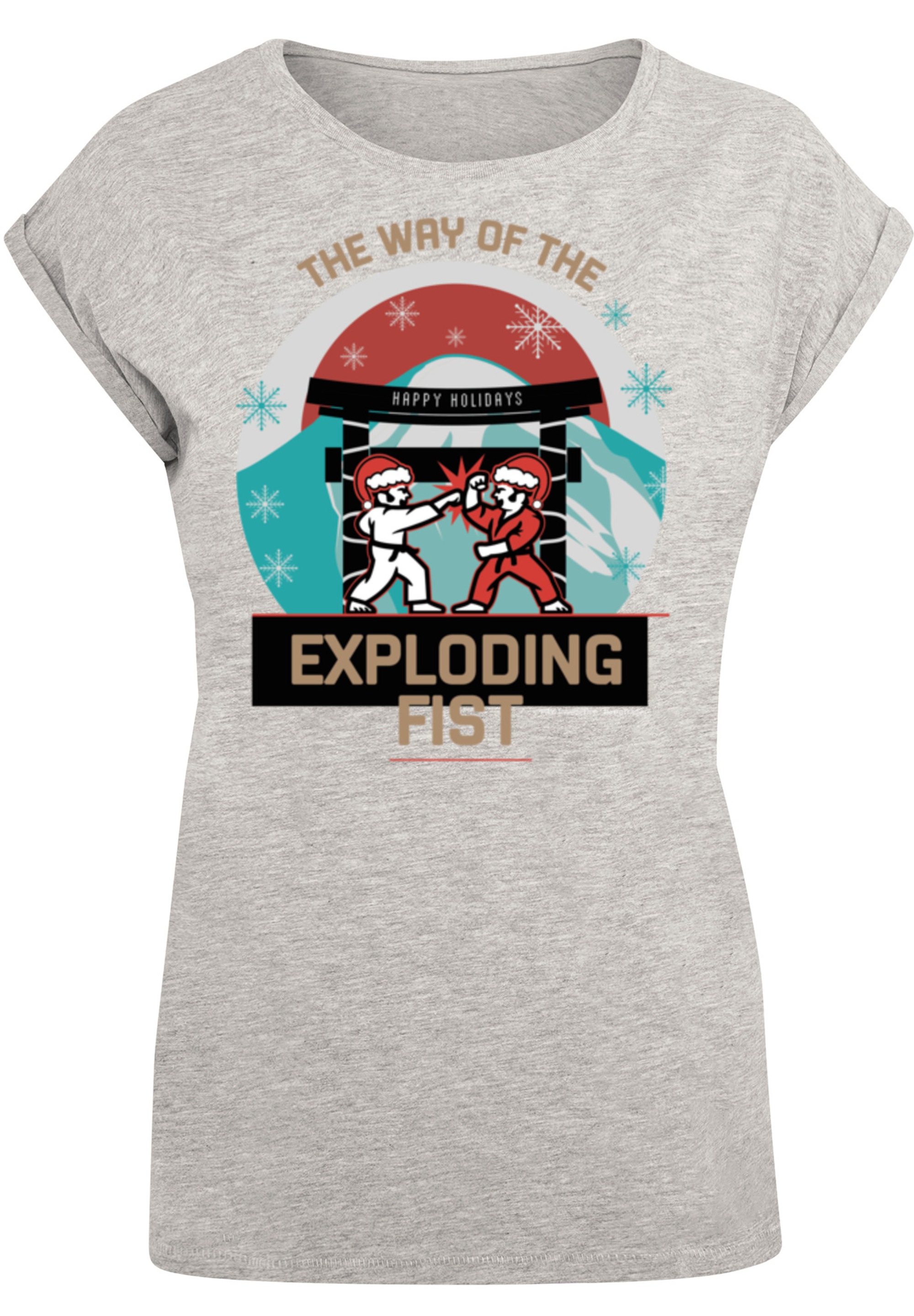 F4NT4STIC T-Shirt "Retro Gaming Way of the Exploding Fist Christmas", Print günstig online kaufen