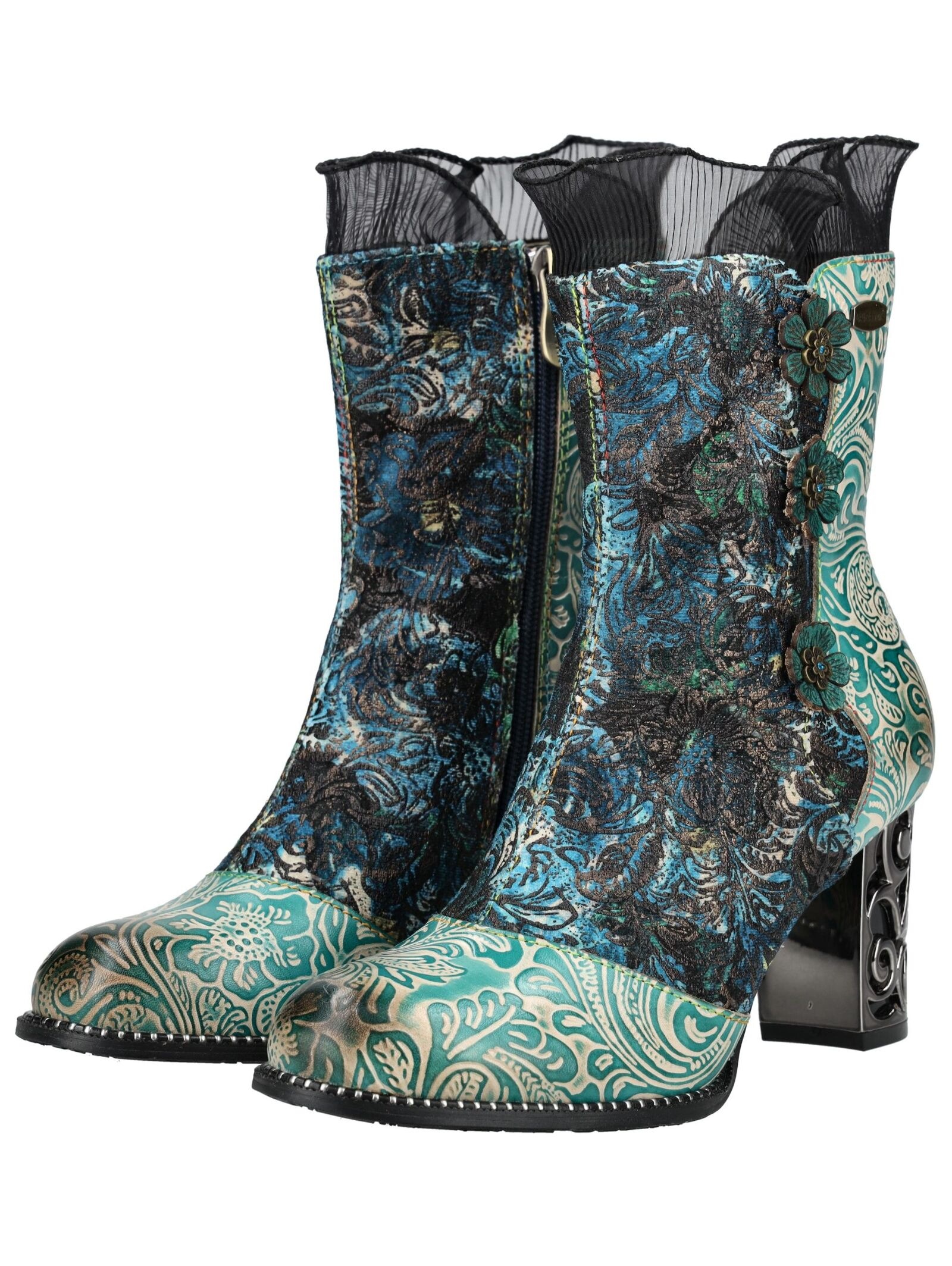 LAURA VITA Stiefelette »LAURA VITA Stiefelette Leder/Textil«