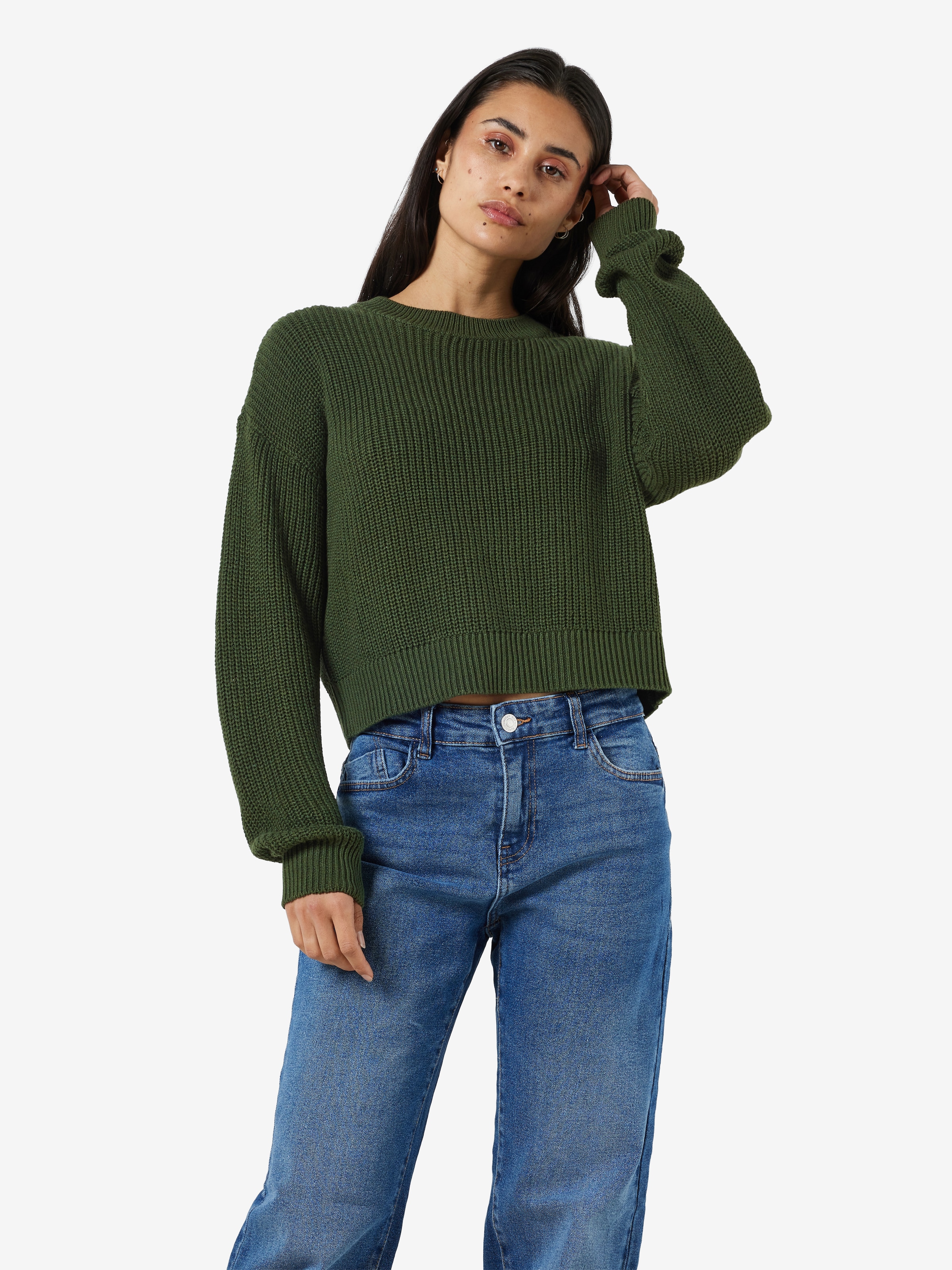 Noisy may Rundhalspullover "NMMAYSA L/S O-NECK KNIT NOOS" günstig online kaufen