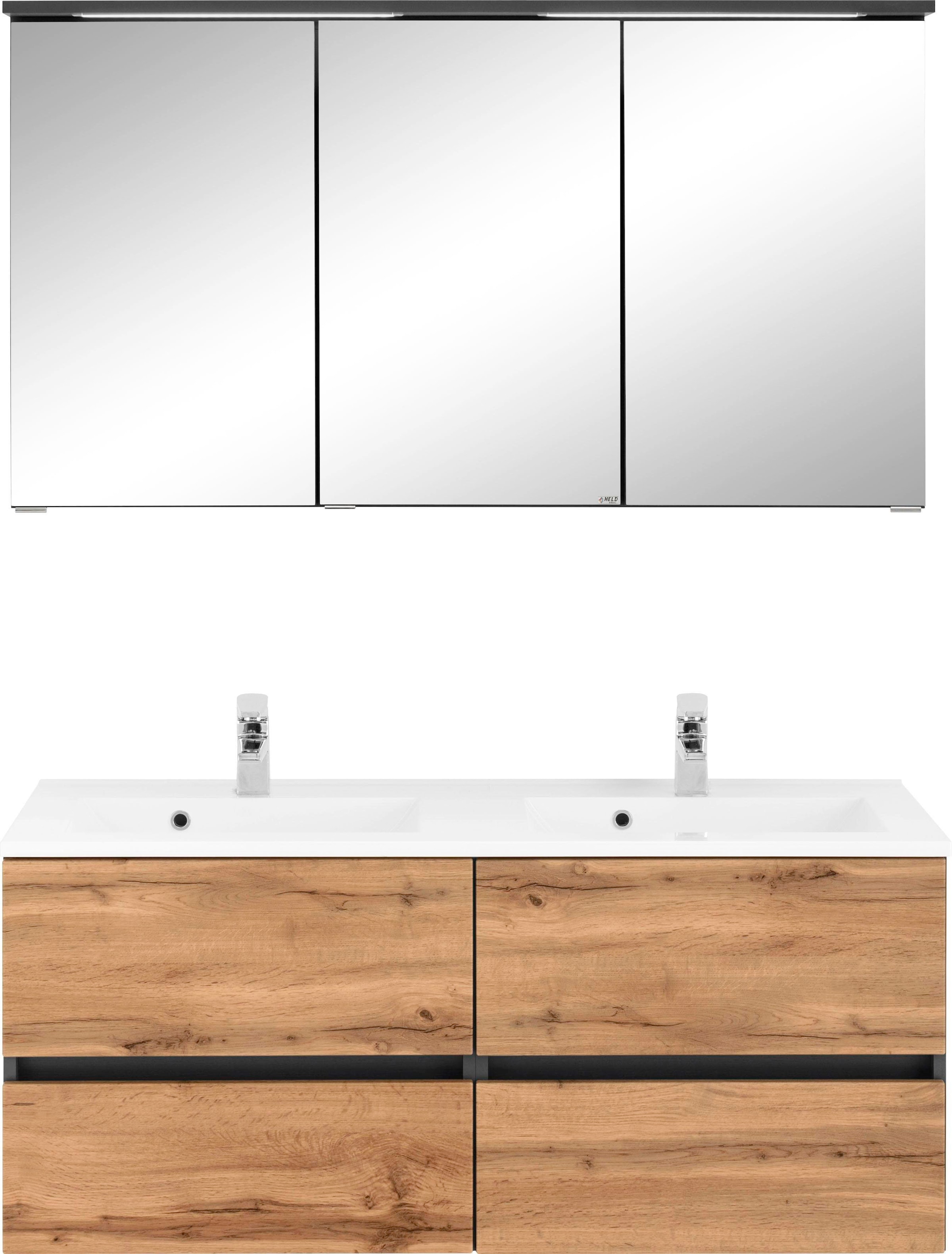 welltime Badmöbel-Set "Lucca" 2 Stk. tlg. günstig online kaufen