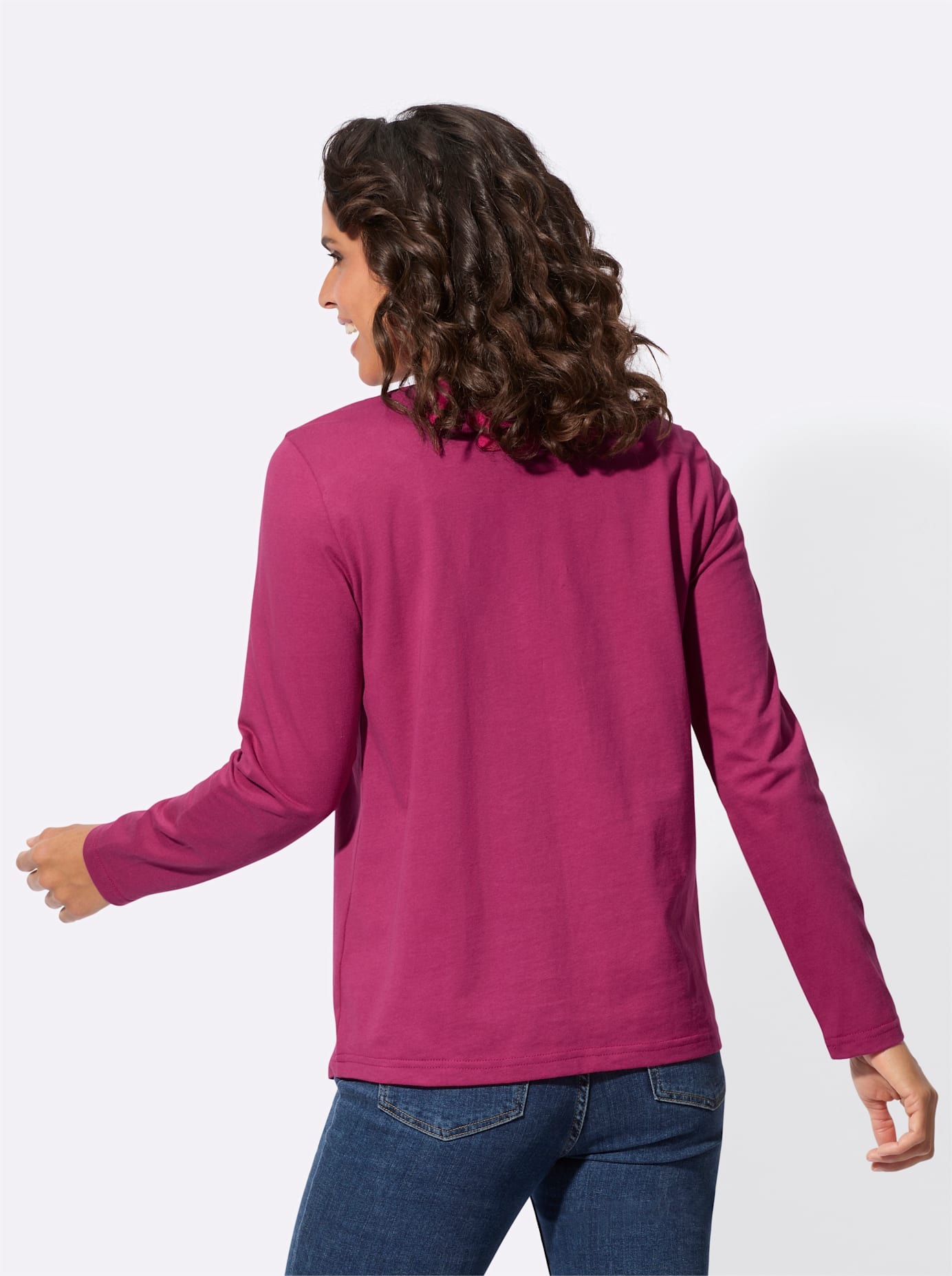 Casual Looks Rundhalsshirt "Shirt", (1 tlg.) günstig online kaufen
