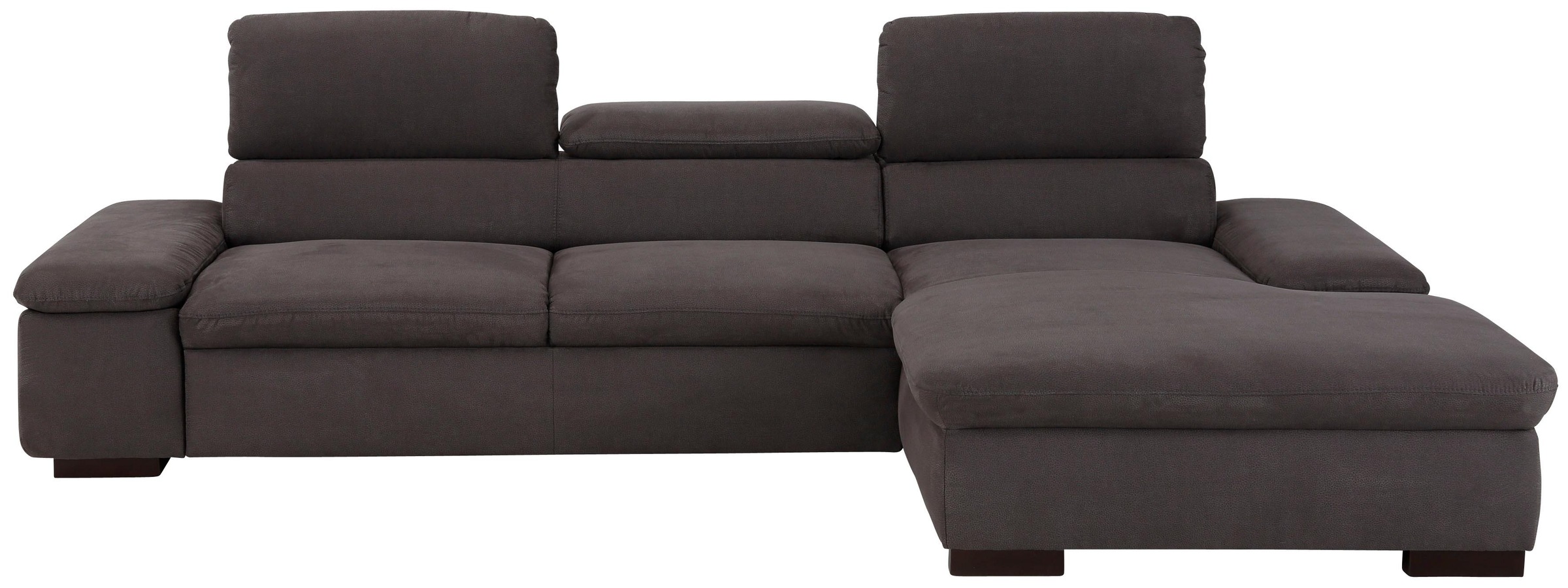 Home affaire Ecksofa »Alberto L-Form«, mit Kopfteilverstellung, wahlweise mit Bettfunktion