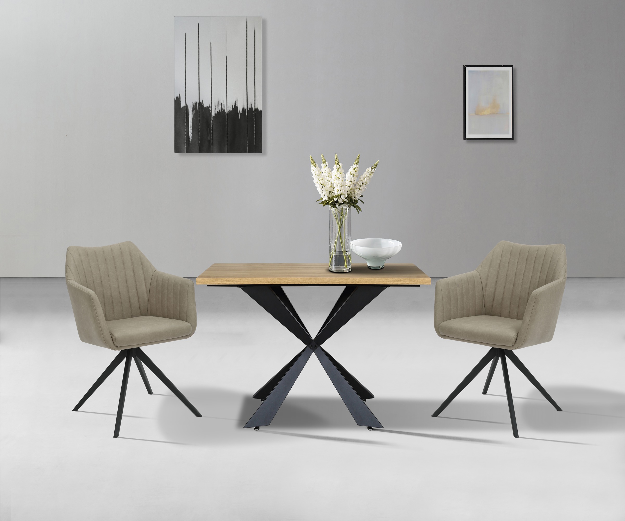 Home affaire Esstisch "Soyans, TOPSELLER, OTTOs Choice", modernes Spider Ge günstig online kaufen