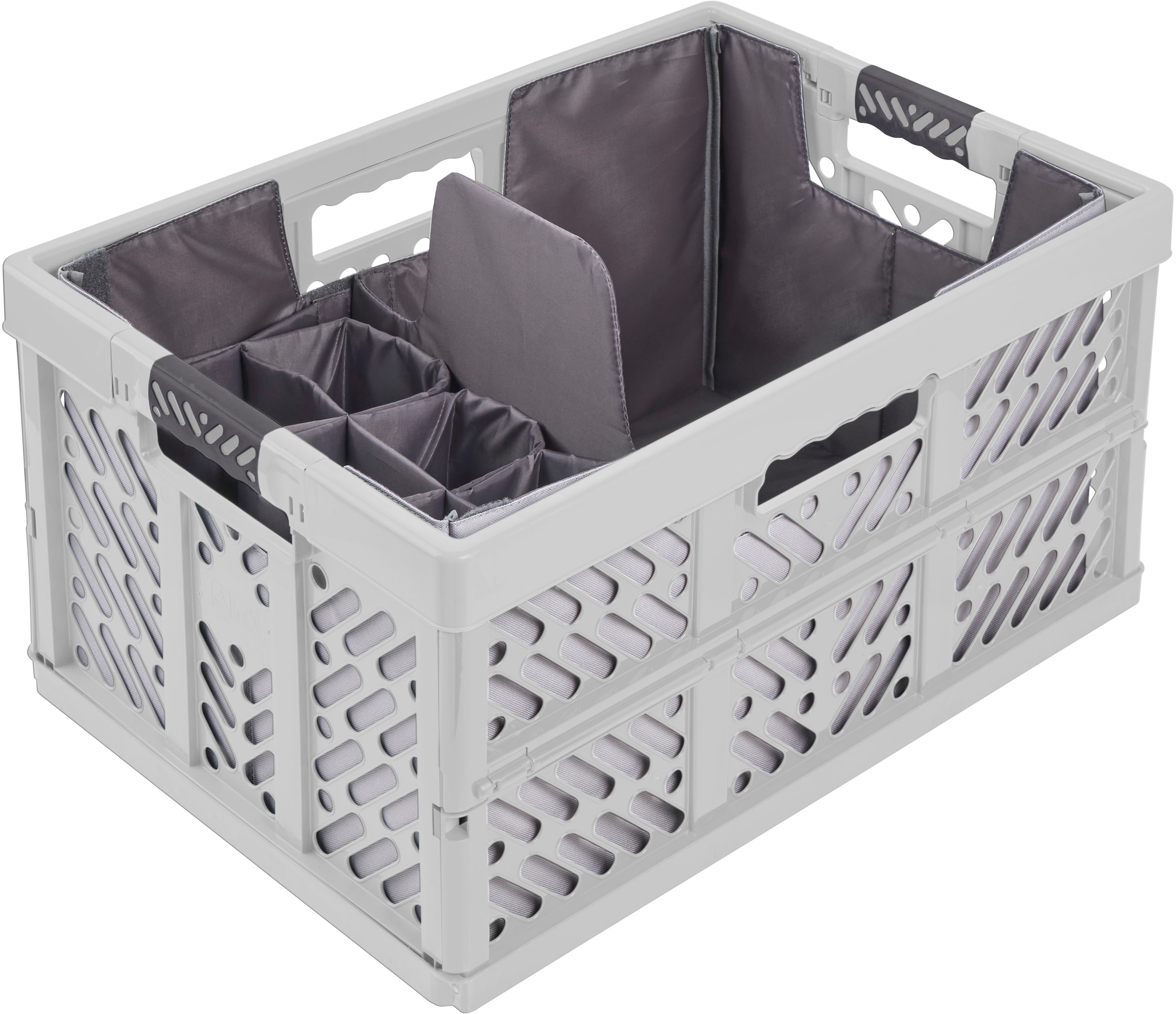 keeeper Faltbox »neo, faltbarer Einkaufsorganizer für Klappboxen«, (1 St.), aus recycelten PET-Flaschen