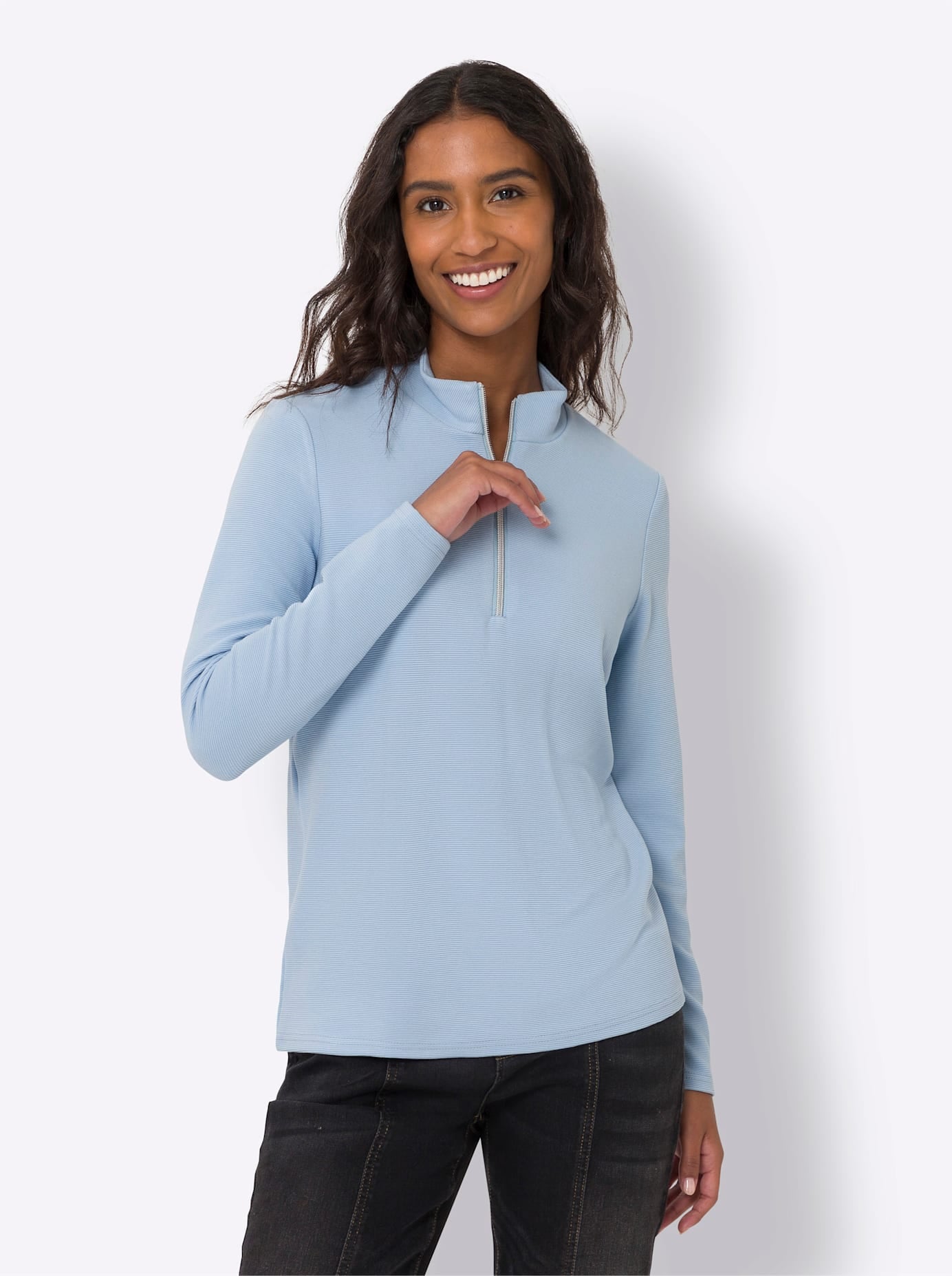 heine Langarmshirt "Shirt", (1 tlg.) günstig online kaufen