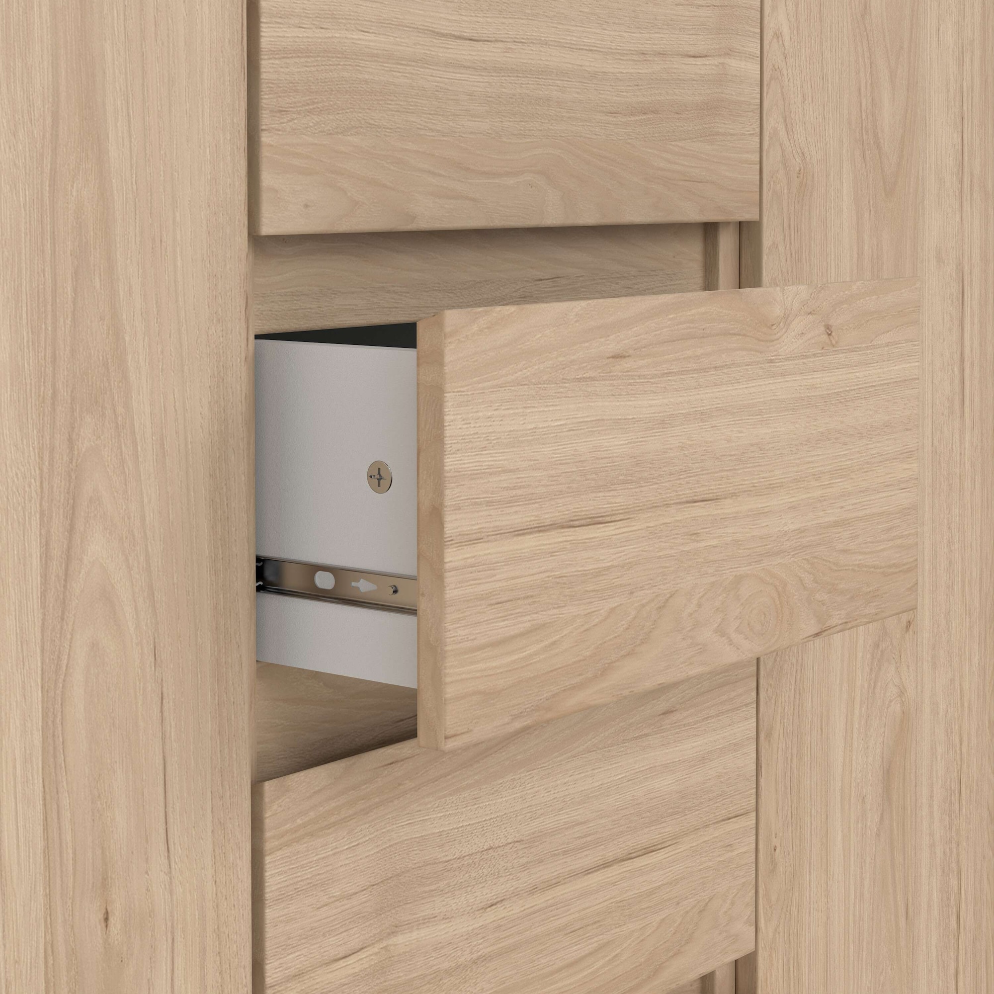 INOSIGN Kommode »Naia, Sideboard, 4 Schubladen, 2 Türen, Aufbewahrung, grifflose Front«