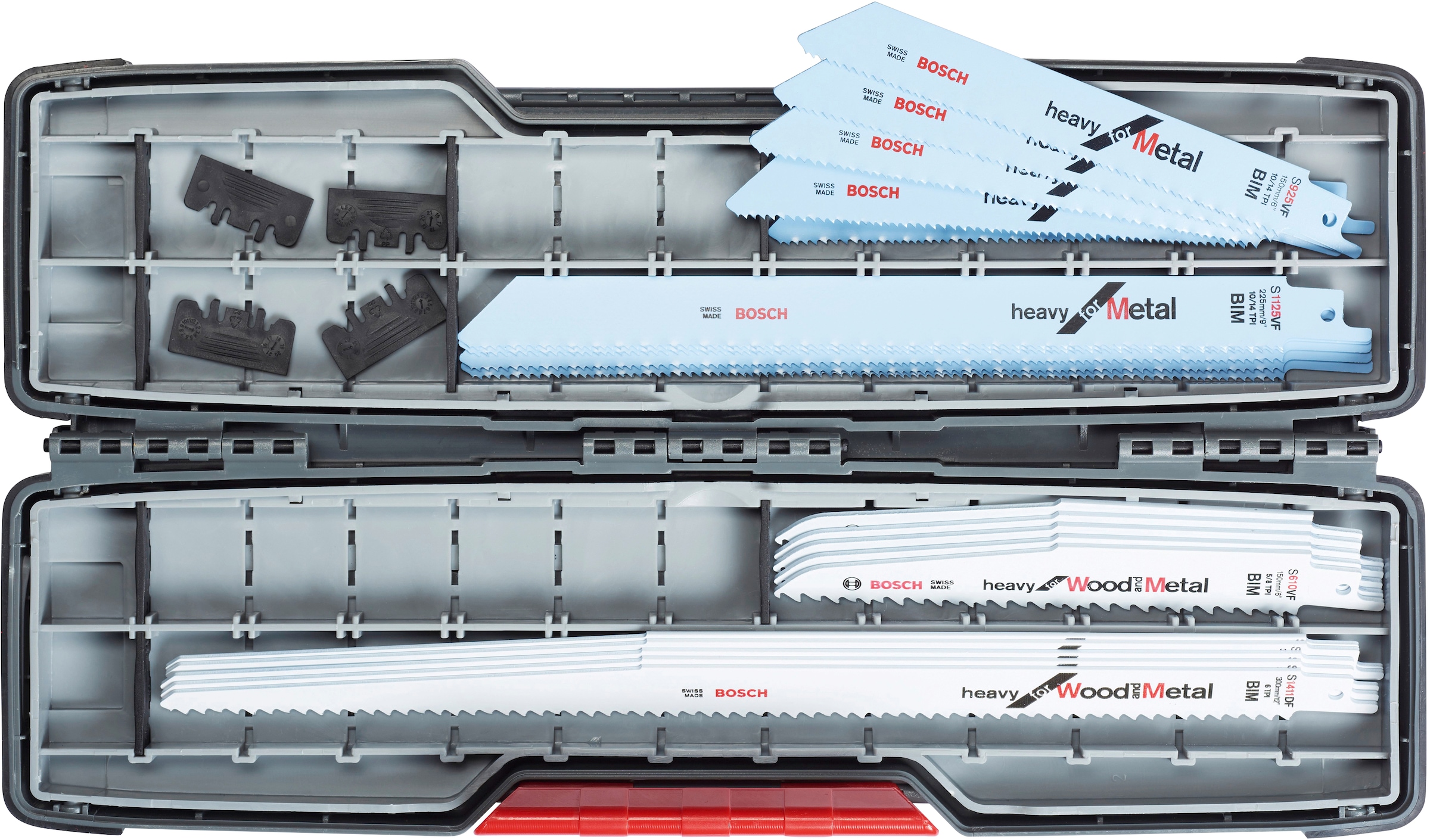 Bosch Professional Säbelsägeblatt "ToughBox-Sägeblatt-Set Demolition für Hubsäge", (Set, 16 St.)