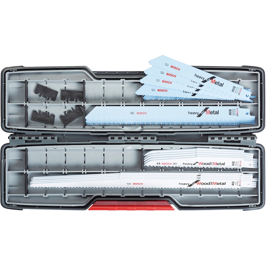 Bosch Professional Säbelsägeblatt »ToughBox-Sägeblatt-Set Demolition für Hubsäge«, (Set, 16 St.)