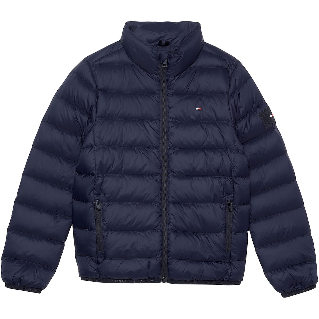 Tommy Hilfiger Daunenjacke »U ESSENTIAL LIGHT JACKET«, mit Logo-Details