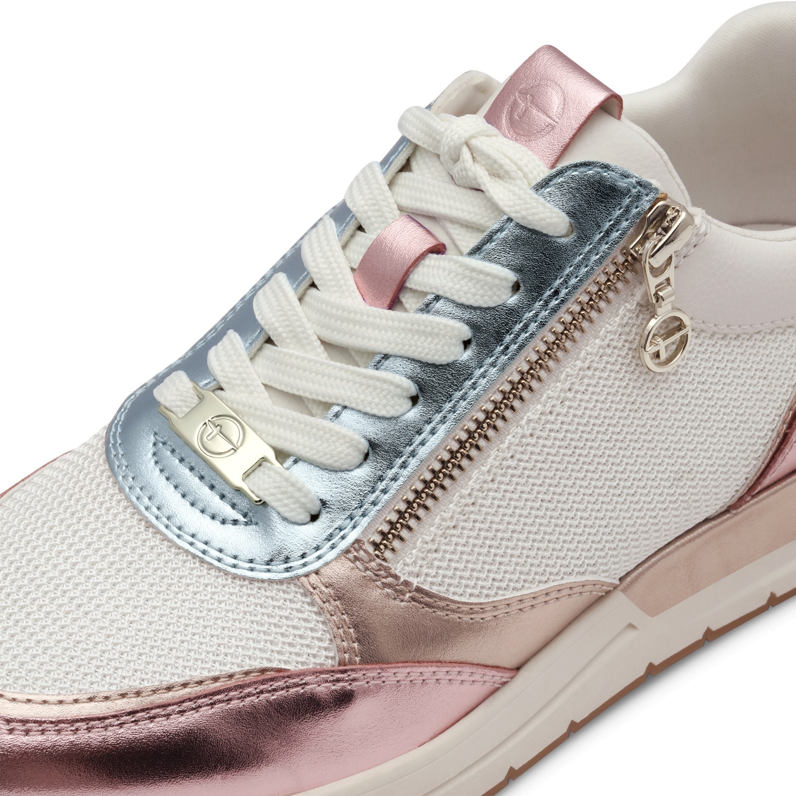 Tamaris Keilsneaker, Freizeitschuh, Halbschuh, Schnürschuh in schmaler Form