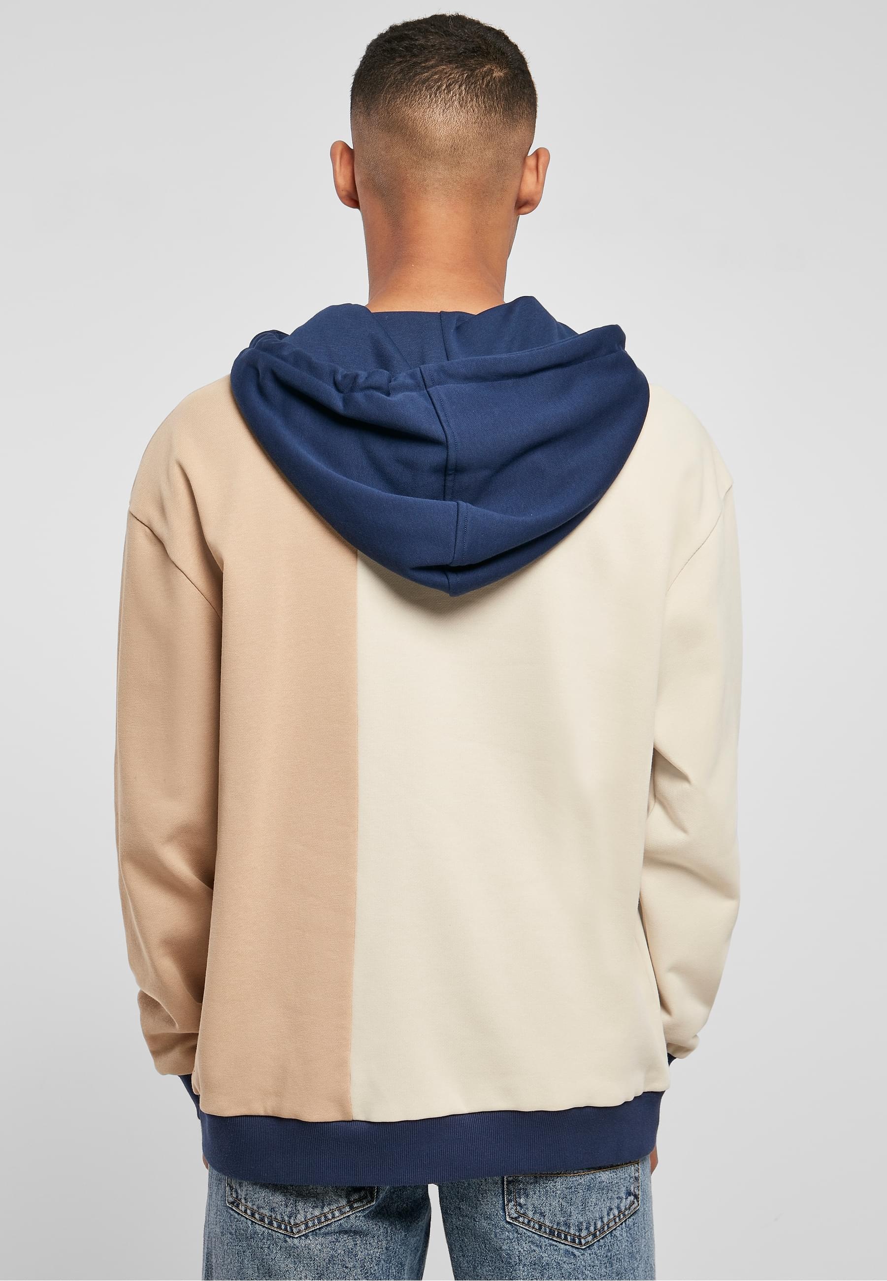 URBAN CLASSICS Kapuzensweatshirt »Urban Classics Herren Oversized Color Block Hoody«, (1 tlg.)