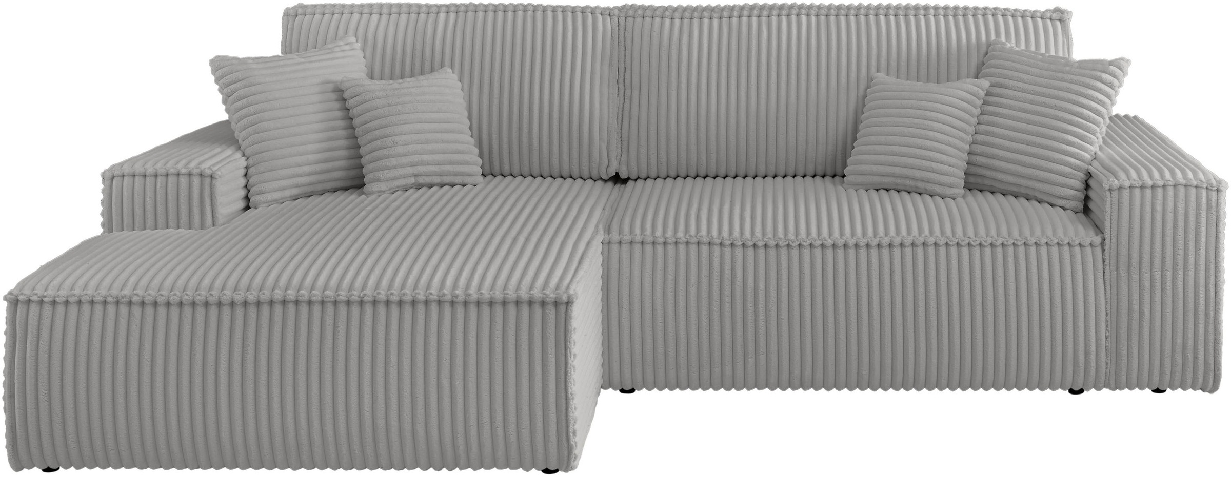 OTTO home Ecksofa "FINNLEY Schlafsofa 267 cm, L-Form mit Schlaffunktion & B günstig online kaufen