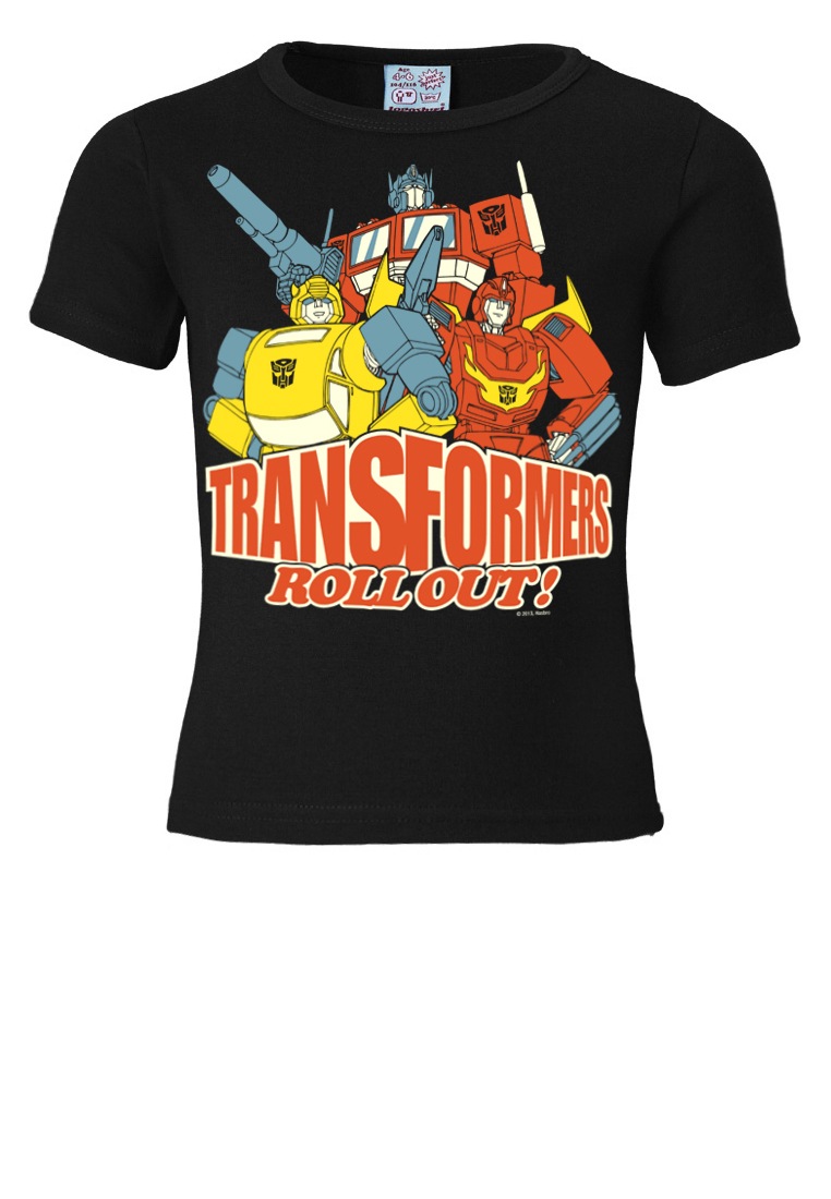 LOGOSHIRT T-Shirt »Transformers«, mit coolem Frontdruck
