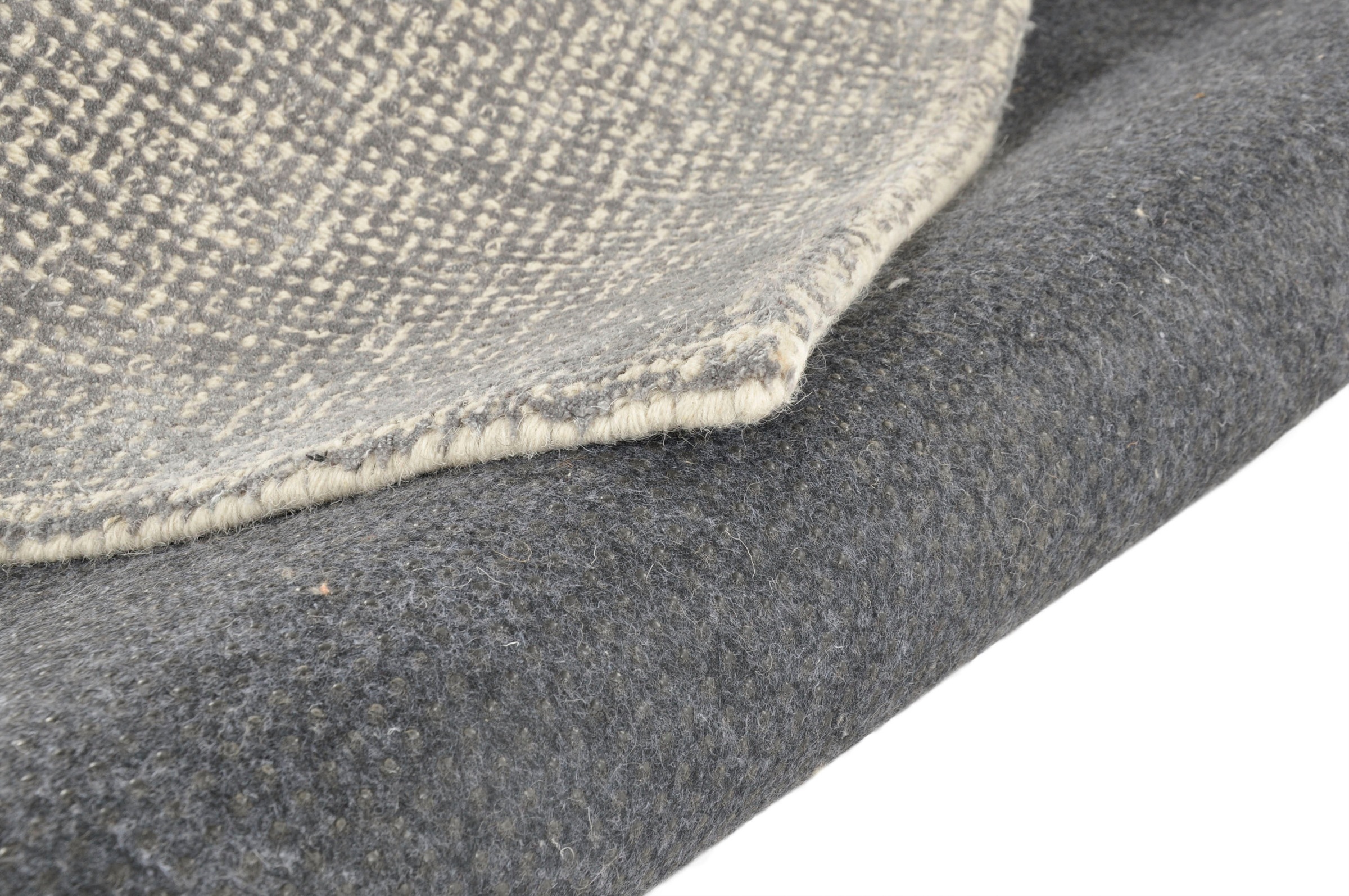 Teppich TOM TAILOR HOME "Groove" Gr. 1, silber (silberfarben), B:65cm H:15mm L:135cm, Viskose, Wolle, Teppiche, Teppich, modernes Design, edles Farbspiel, ideal im Wohnzimmer & Schlafzimmer 3