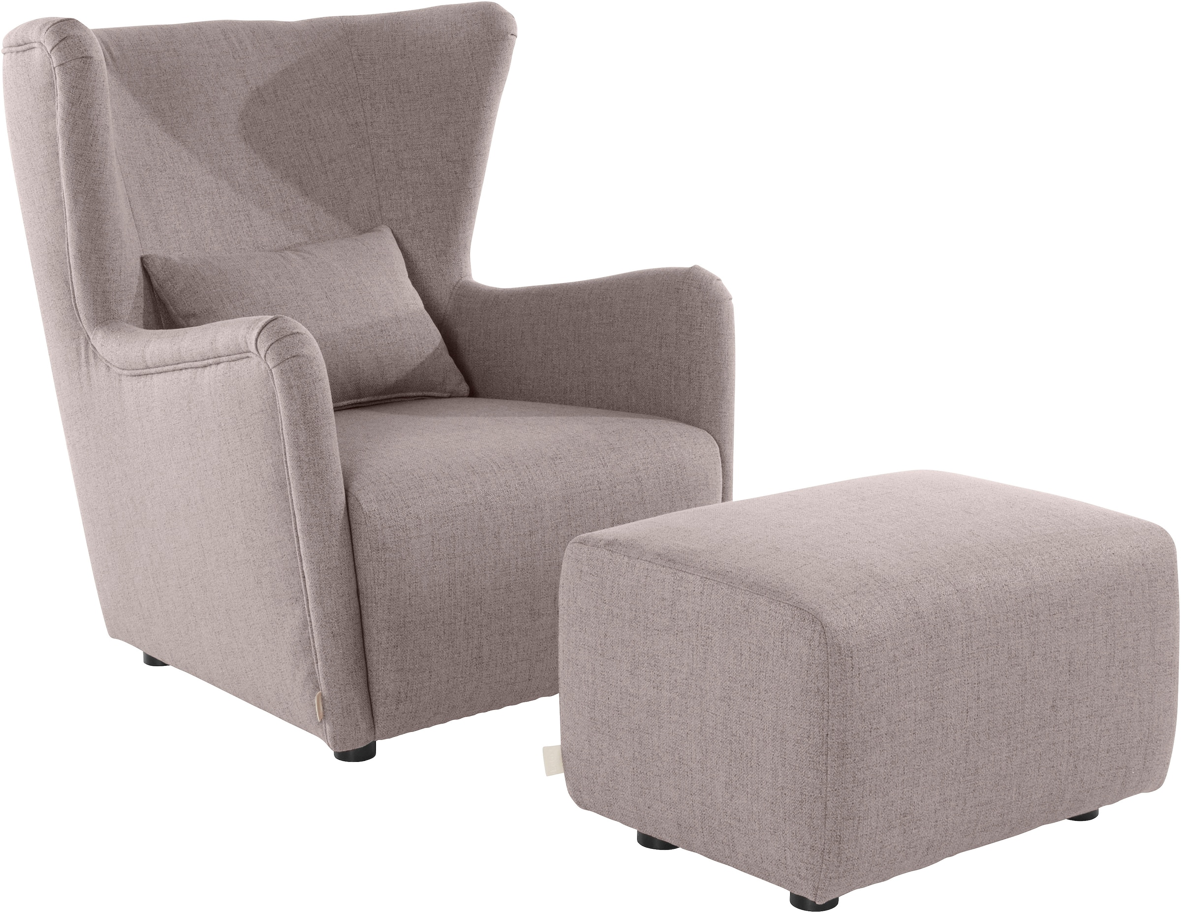 LeGer Home by Lena Gercke Ohrensessel »Levke Sessel«, wahlweise mit oder ohne Hocker