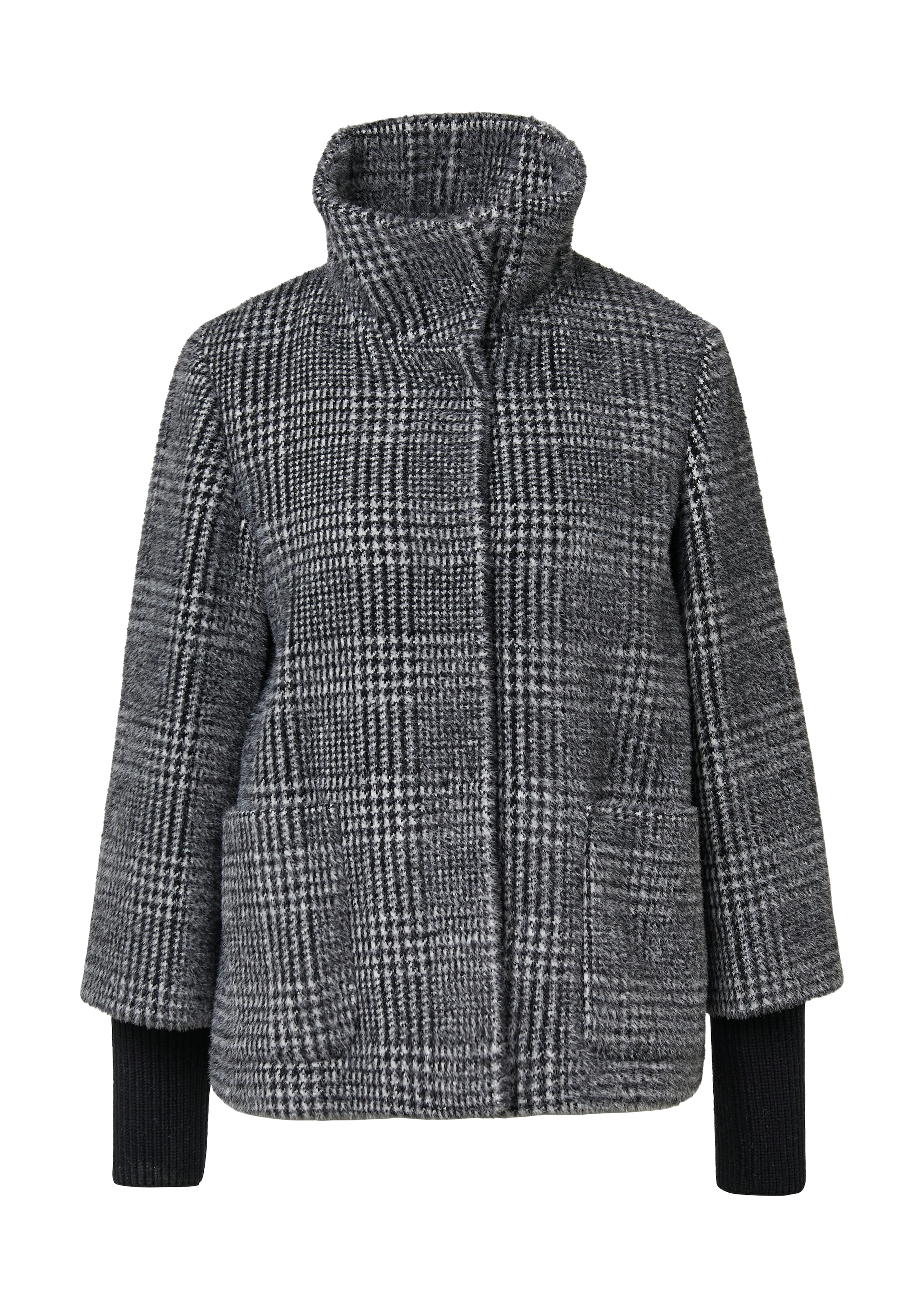 s.Oliver BLACK LABEL Outdoorjacke, ohne Kapuze, mit hochschießendem Kragen günstig online kaufen